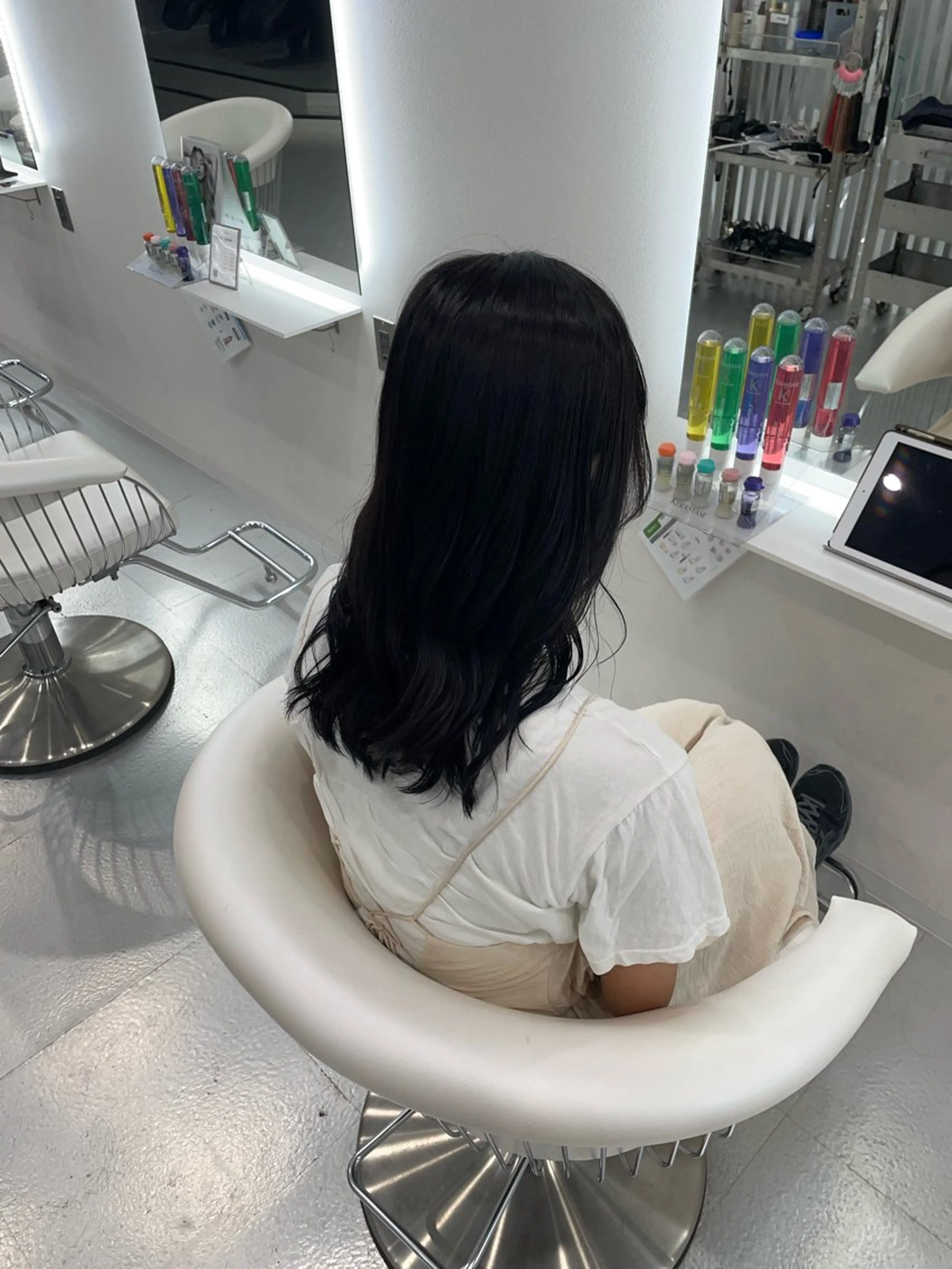 カラー 野崎 孝章のヘアスタイル