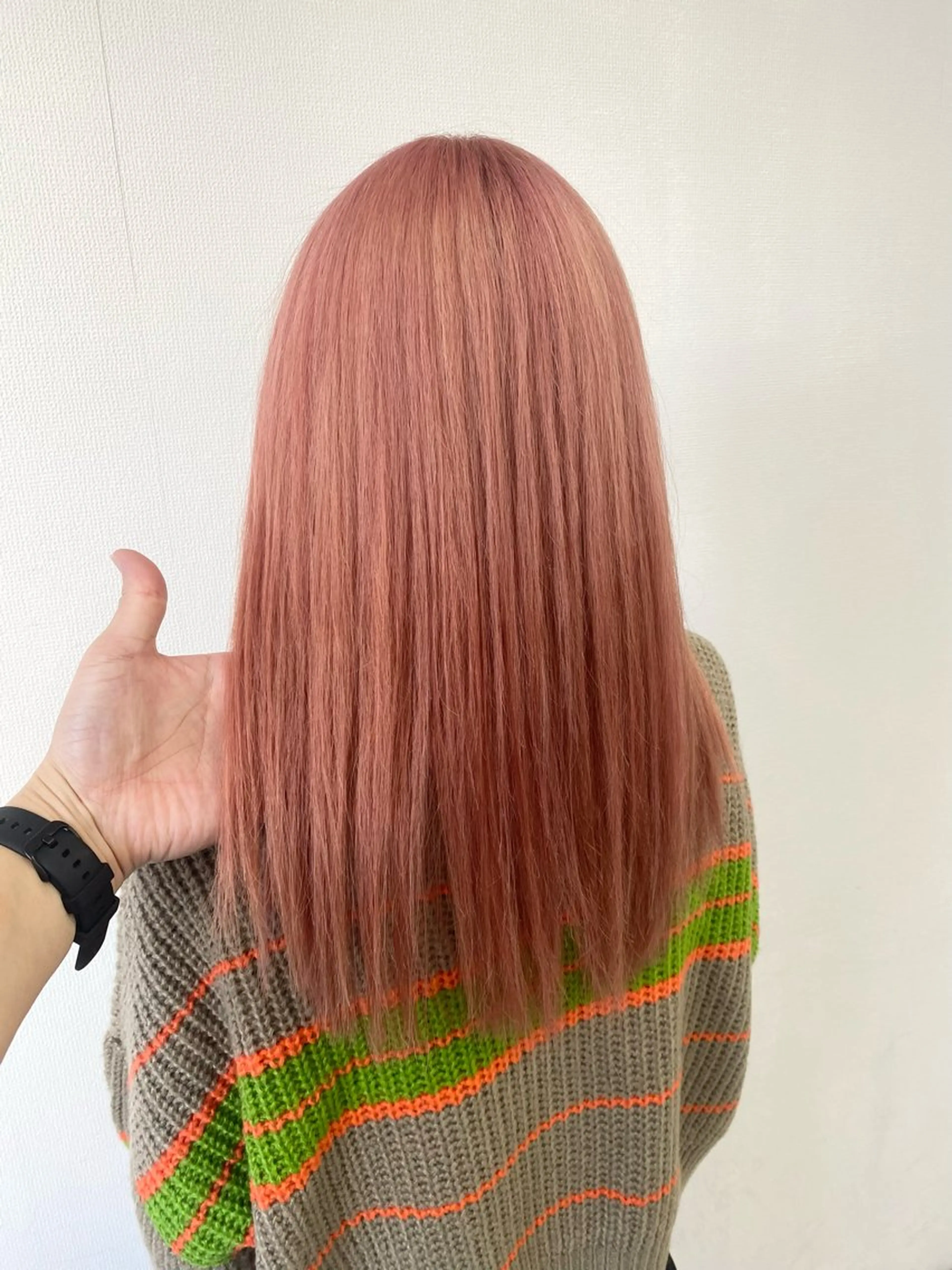 セミロング ミルクティーカラー 🌈店長クボのヘアスタイル
