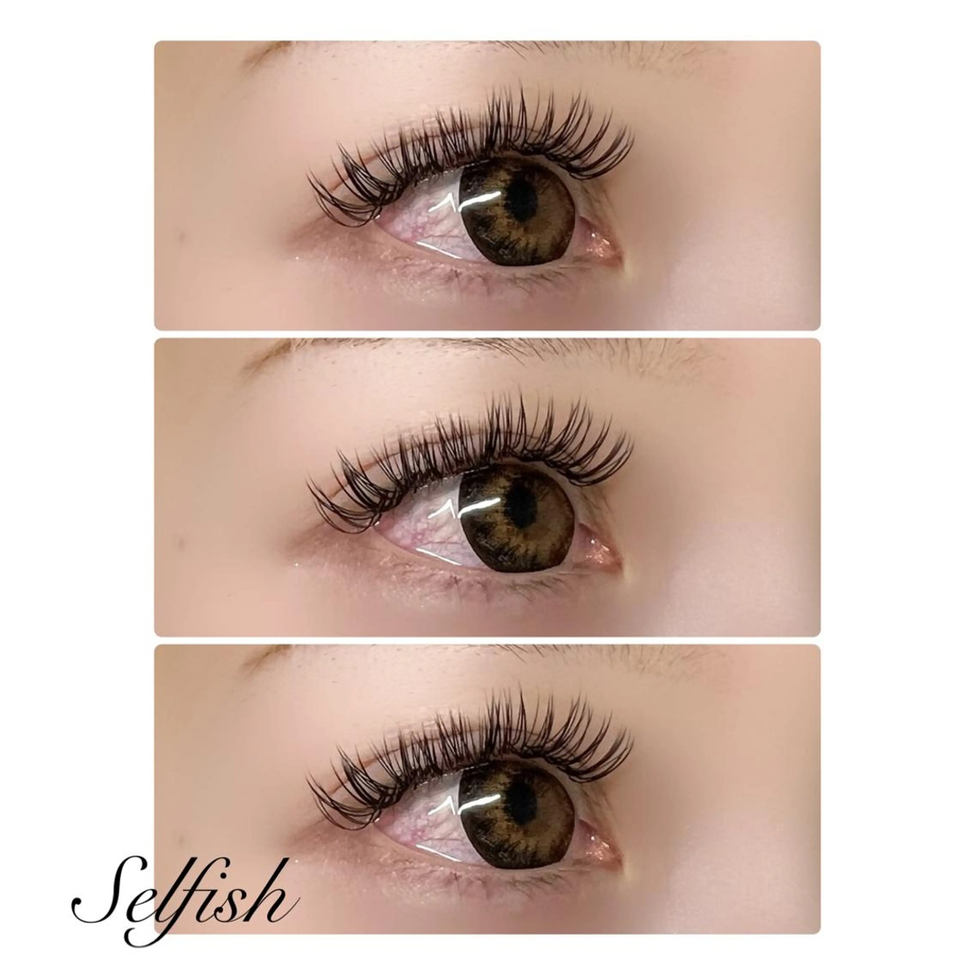 マツエク・マツパ 付け放題 フラットラッシュ マツエク eyelashsalonSelfish所属・. Selfishのマツエク・マツパデザイン