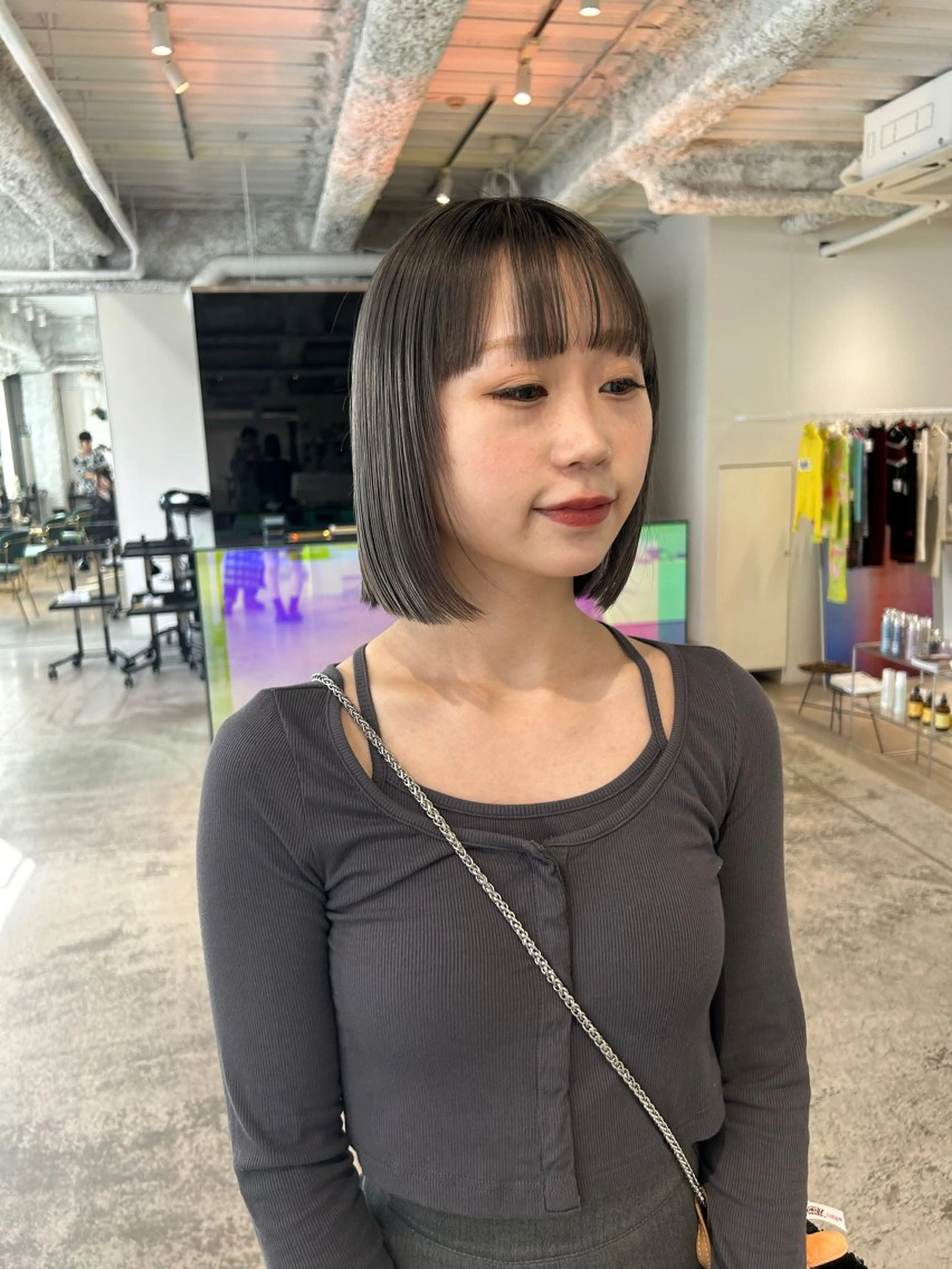 ミディアム ヘアカラー STAN WOOD所属・似合わせcut 🔥yutakaのヘアスタイル