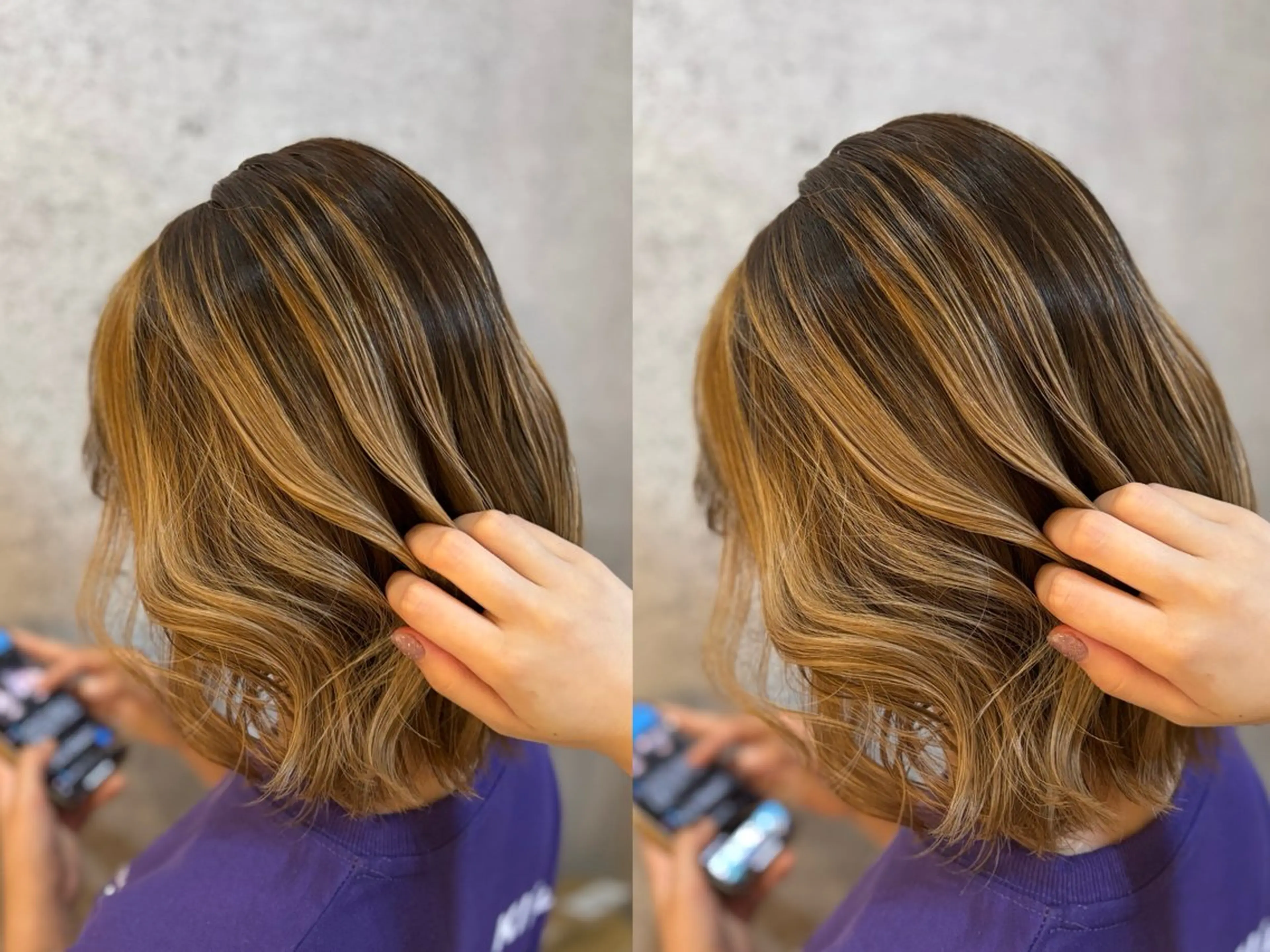 ミディアム カット ヘアカラー 💛Rio/池袋/ ダブルカラーのヘアスタイル