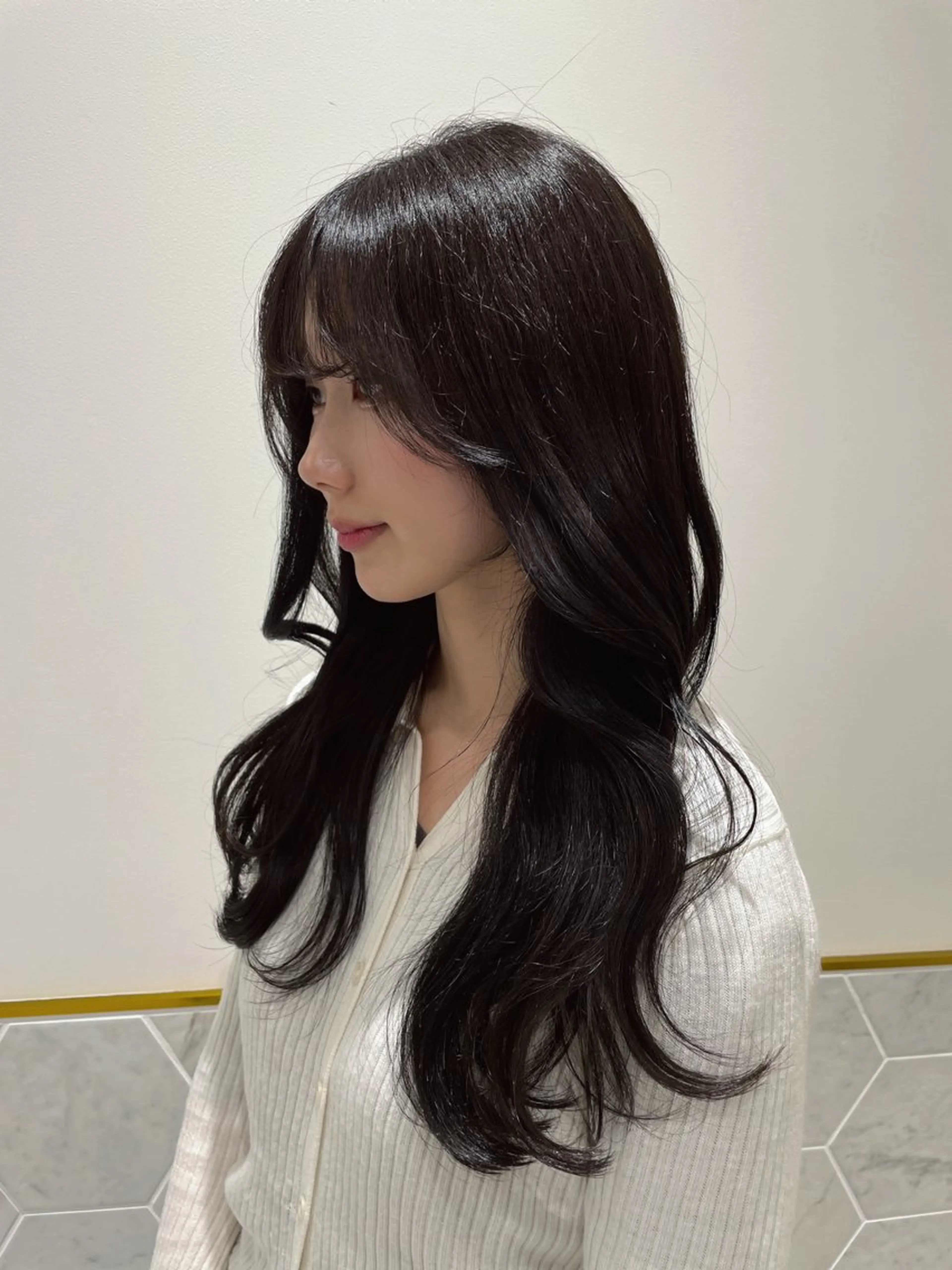 カラー ヘアカラー 透明感 カラー/RICOのヘアスタイル