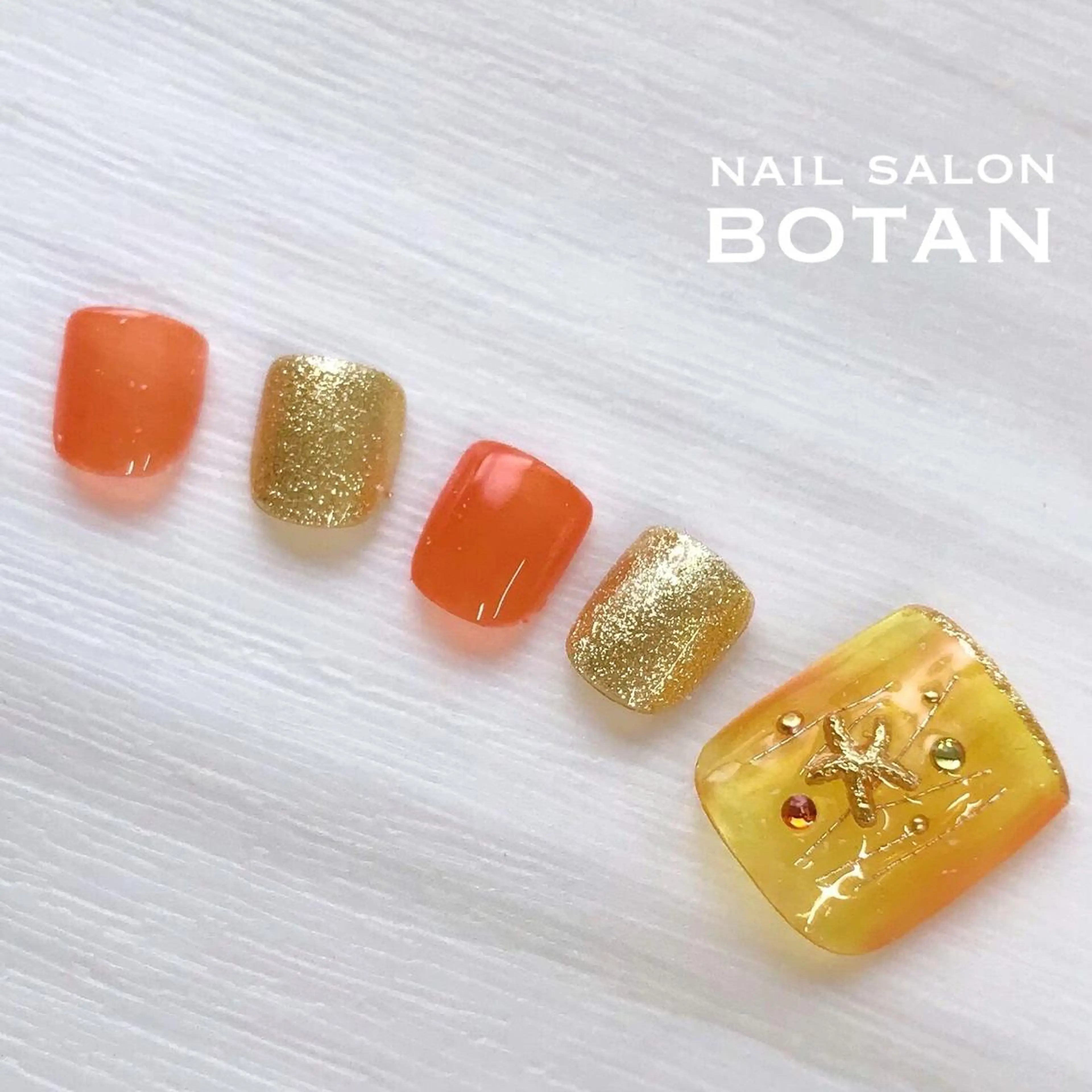 ネイル フットネイル NAIL SALON BOTANのネイルデザイン