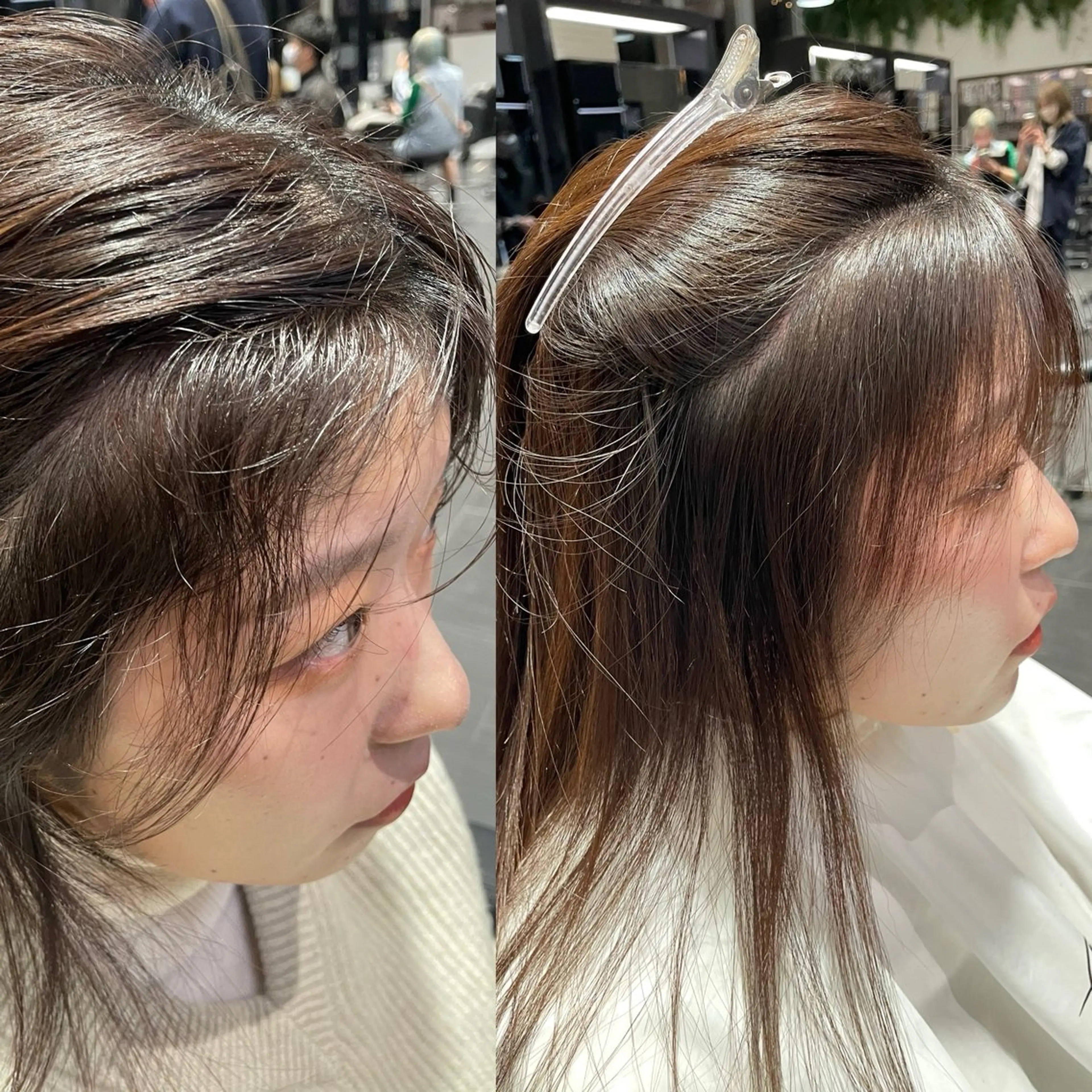 ミディアム カラー パーマ ヘアアレンジ メンズ 縮毛矯正 トリートメント ヘッドスパ ヘアセット ショート特化型🌟似 合わせボブ/カンタ✨のヘアスタイル