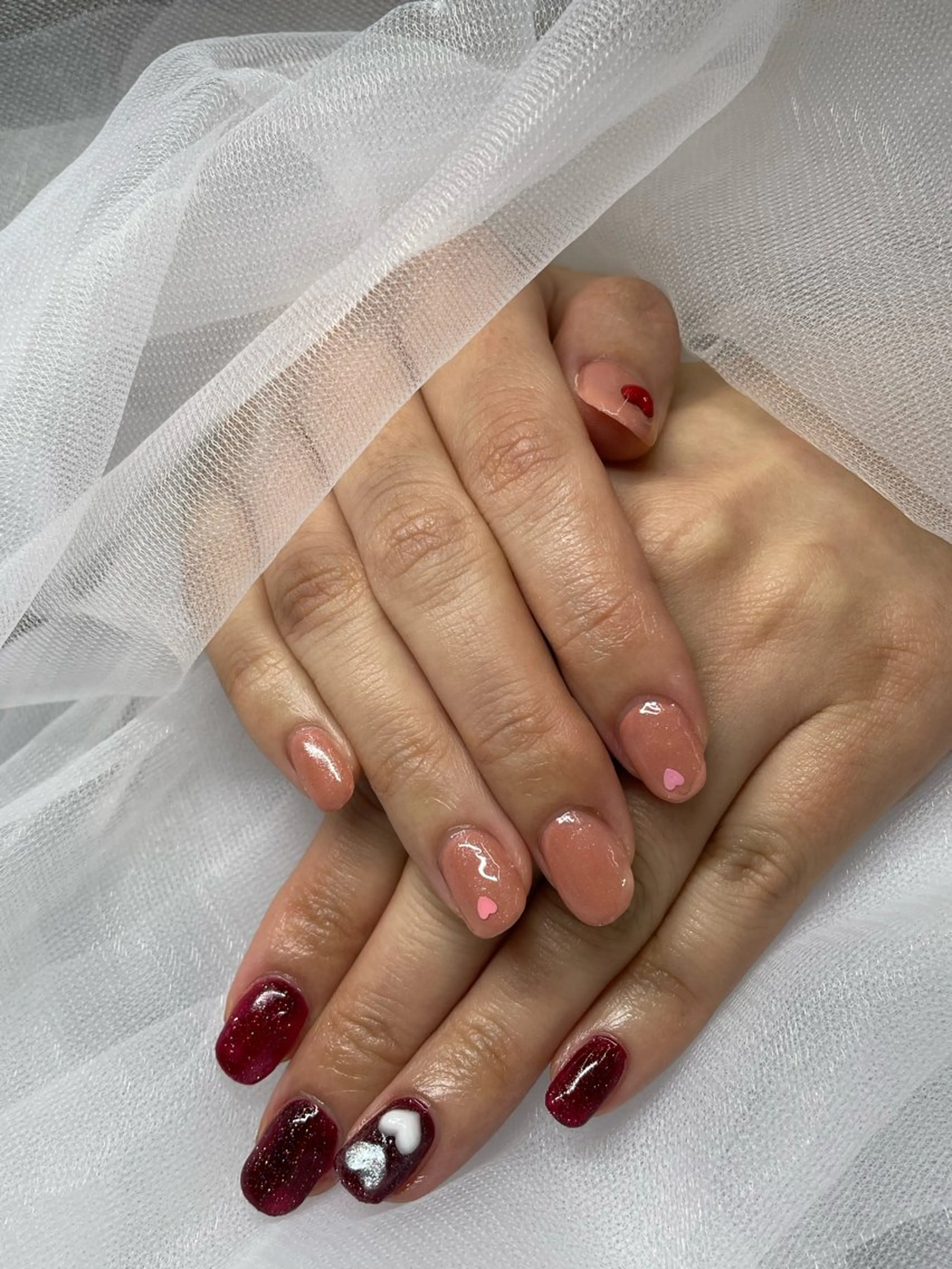 ネイル 💅ミルメリ ネイル💅のネイルデザイン