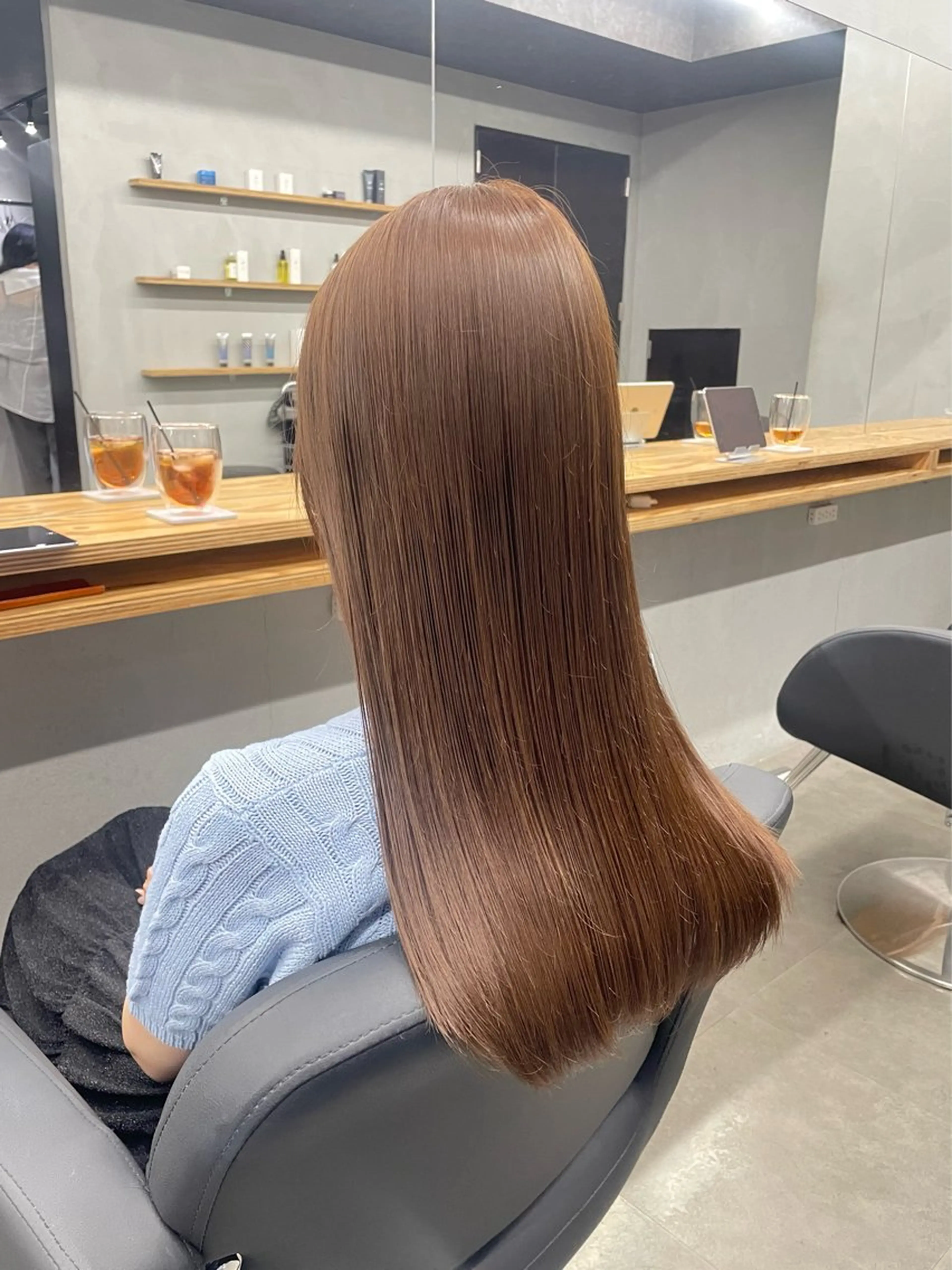 ロング カット ヘアカラー トリートメント ひより ／Nのヘアスタイル
