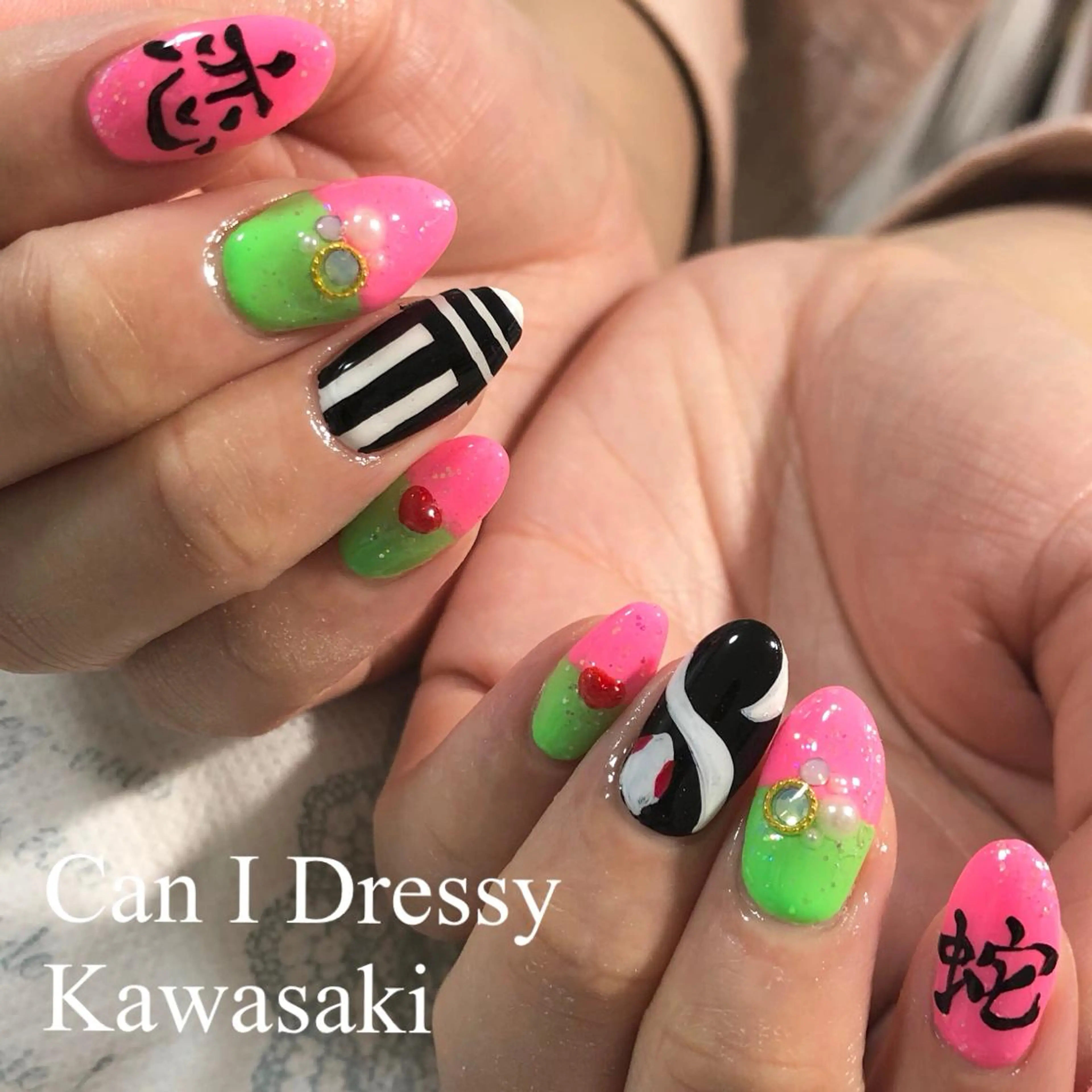 ネイル ハンドネイル Can I 川崎店 三島 久美子のネイルデザイン