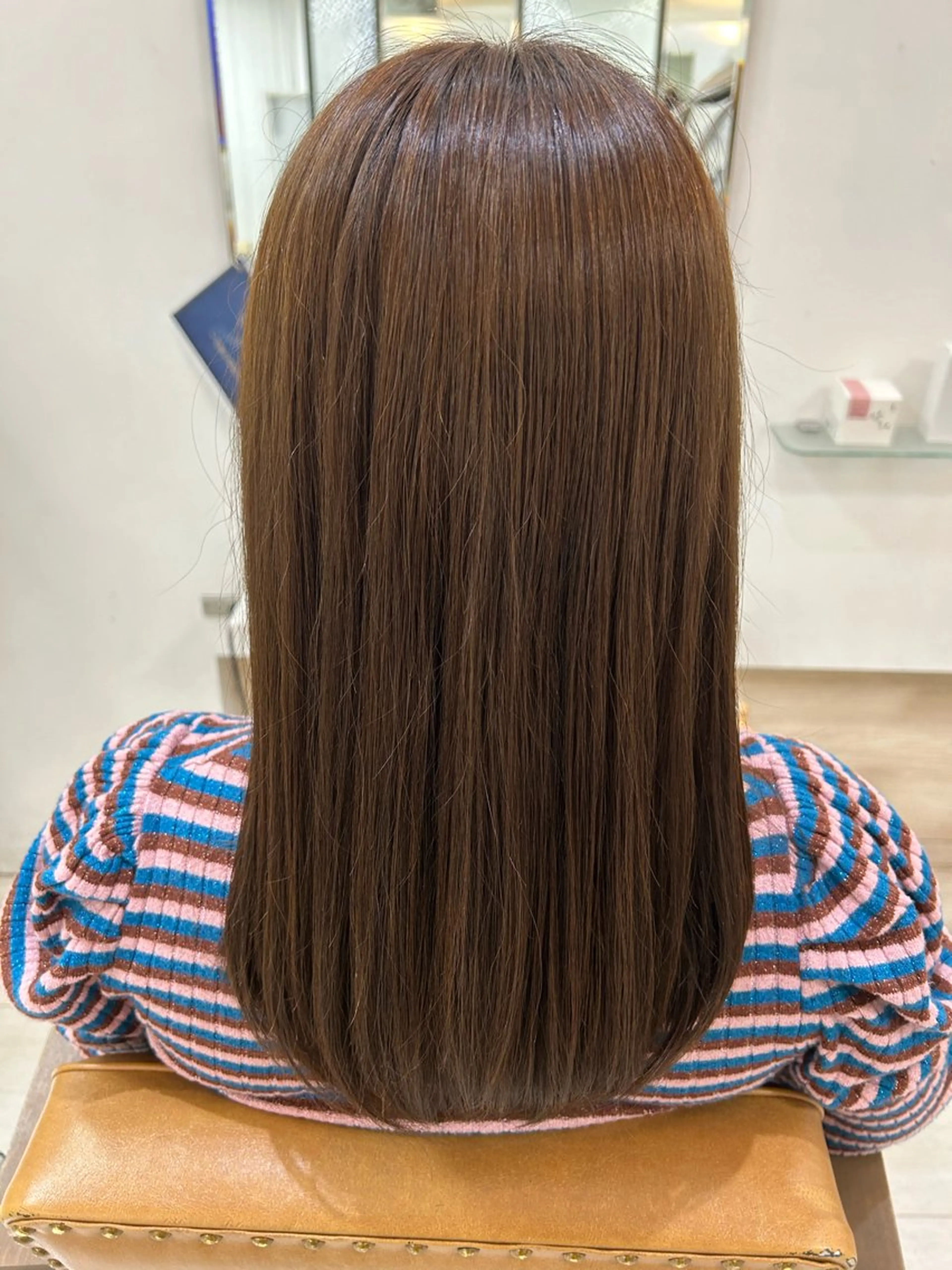 ロング 伸ばしかけ ロング 栗田 優月のヘアスタイル