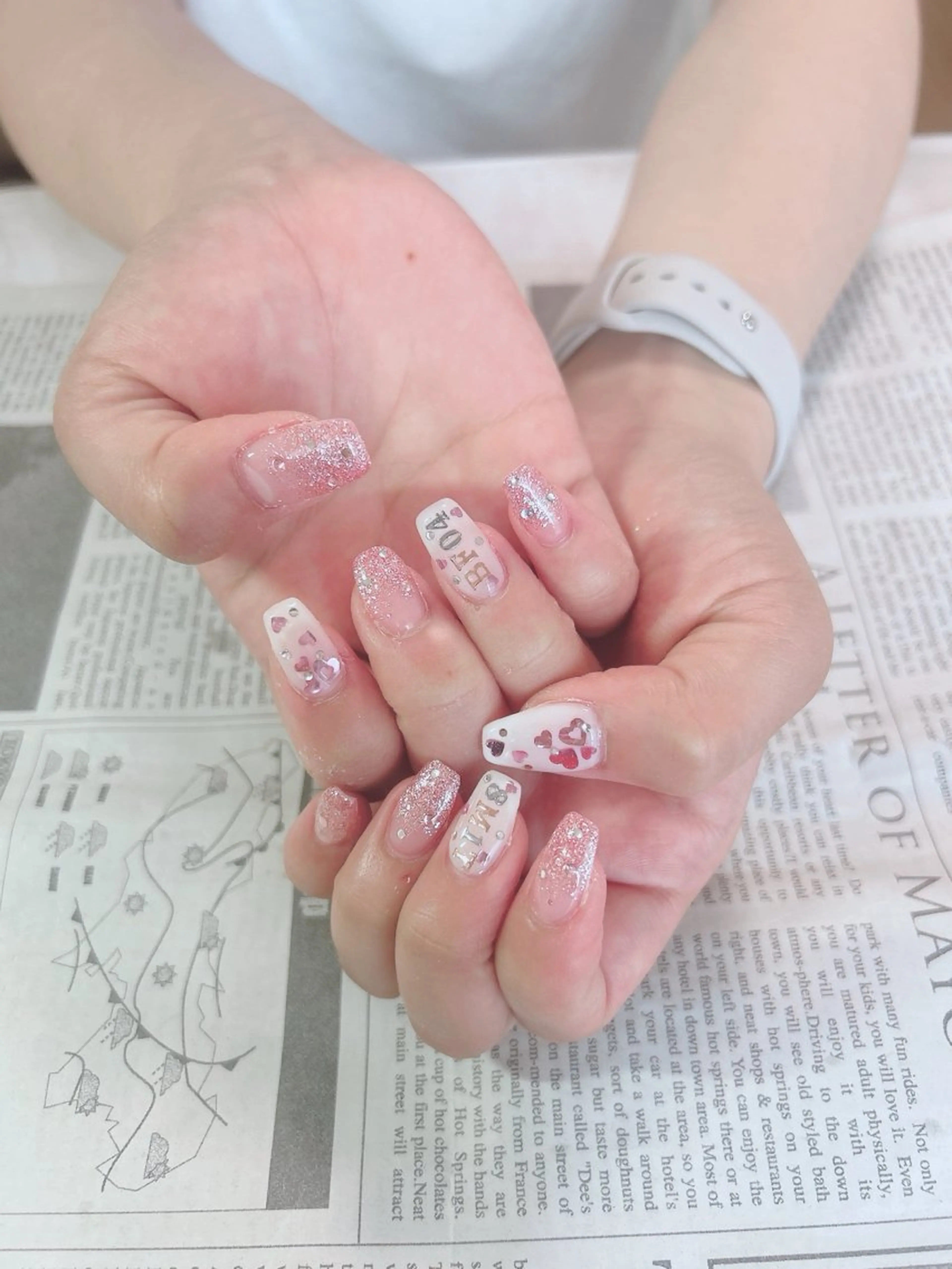 ネイル ハンドネイル ハンドケア 森山 舞のネイルデザイン