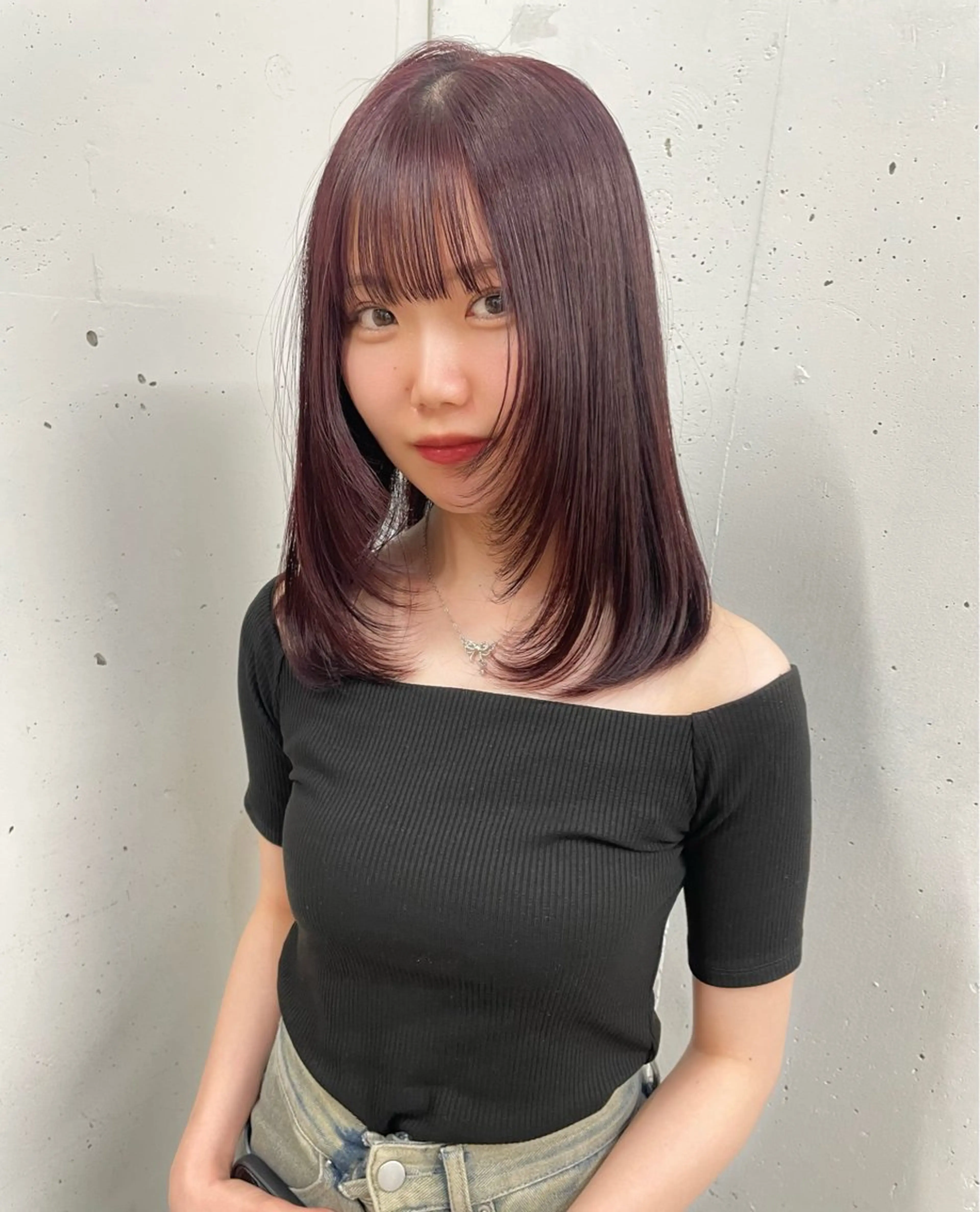 ミディアム カット ショート/レイヤー カット/ミサキ💐のヘアスタイル