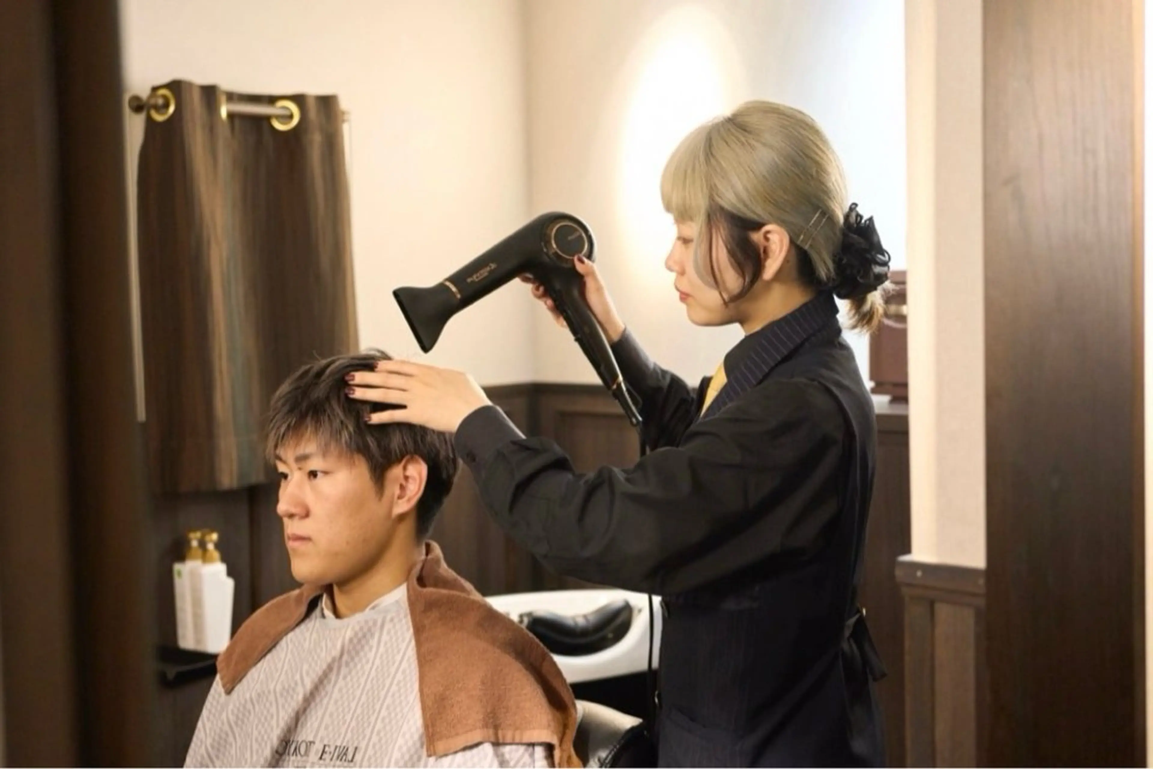 メンズ LAVIE NEW STANDARD BARBER 中野店所属・池田 湧／IKEDA YUのヘアスタイル