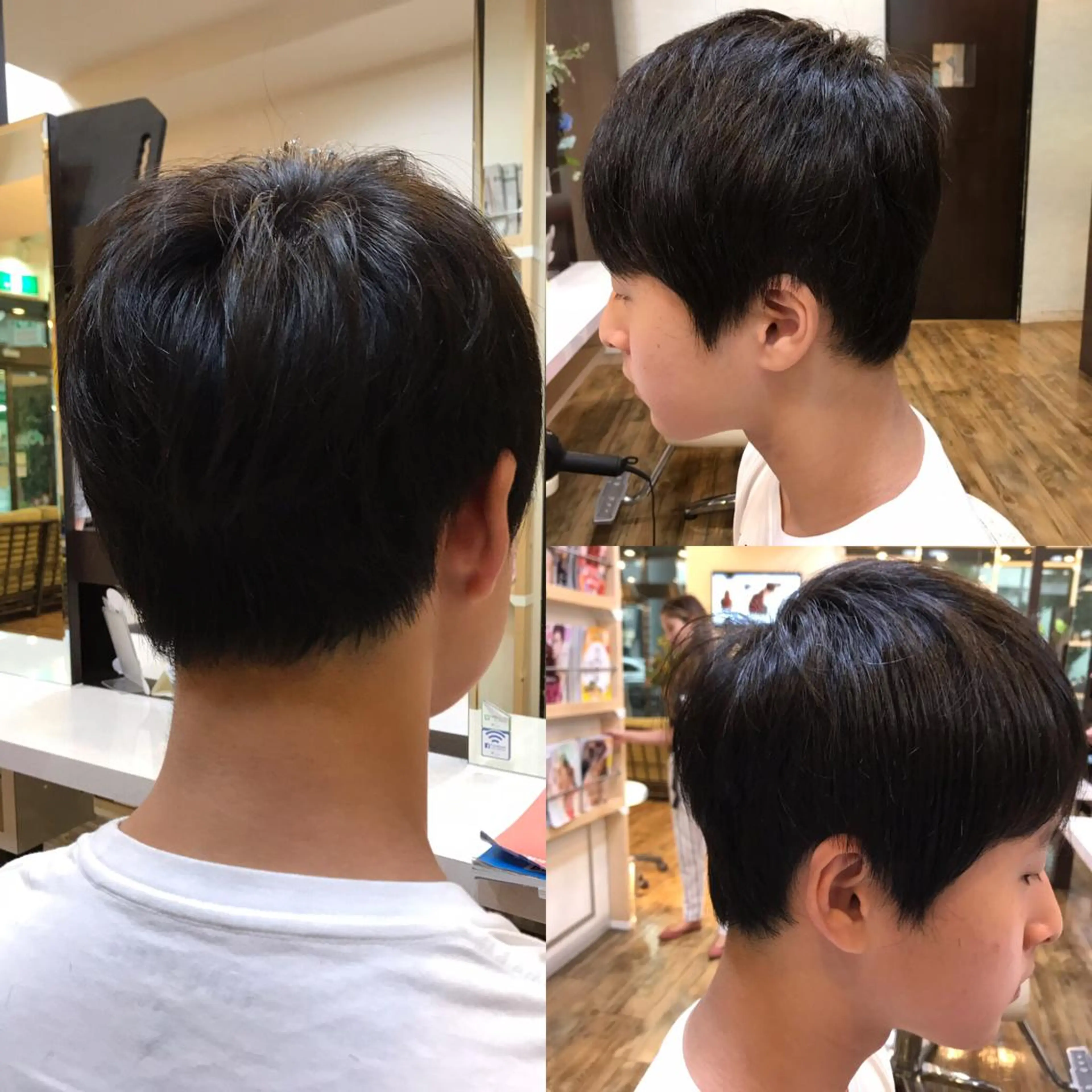 ショート メンズ ショートヘア カット 赤羽、髪質改善サロン 吉野リョウスケのヘアスタイル