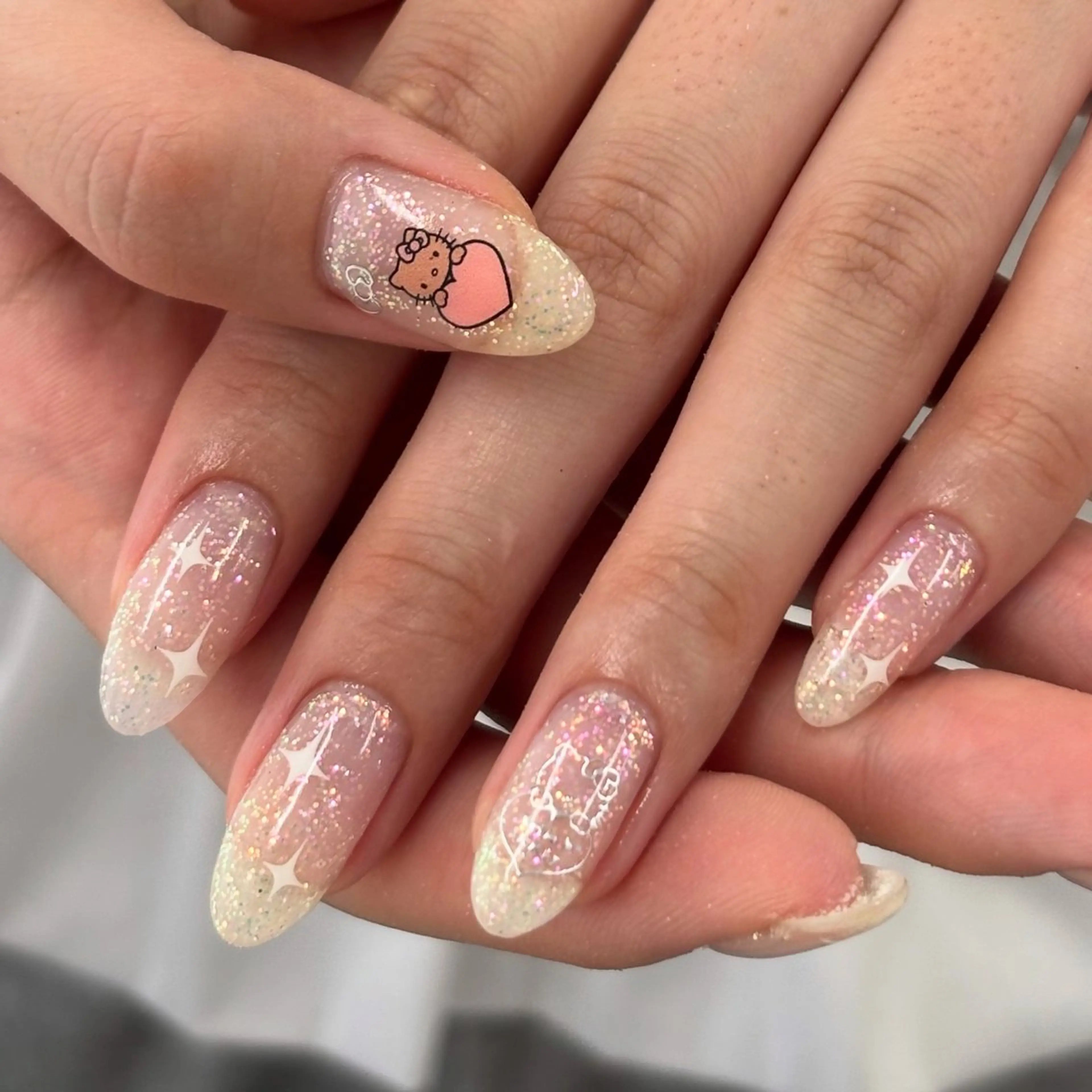 ショート ハンドネイル schon（スチョン）所属・Schon🫧 yuna🫧のネイルデザイン