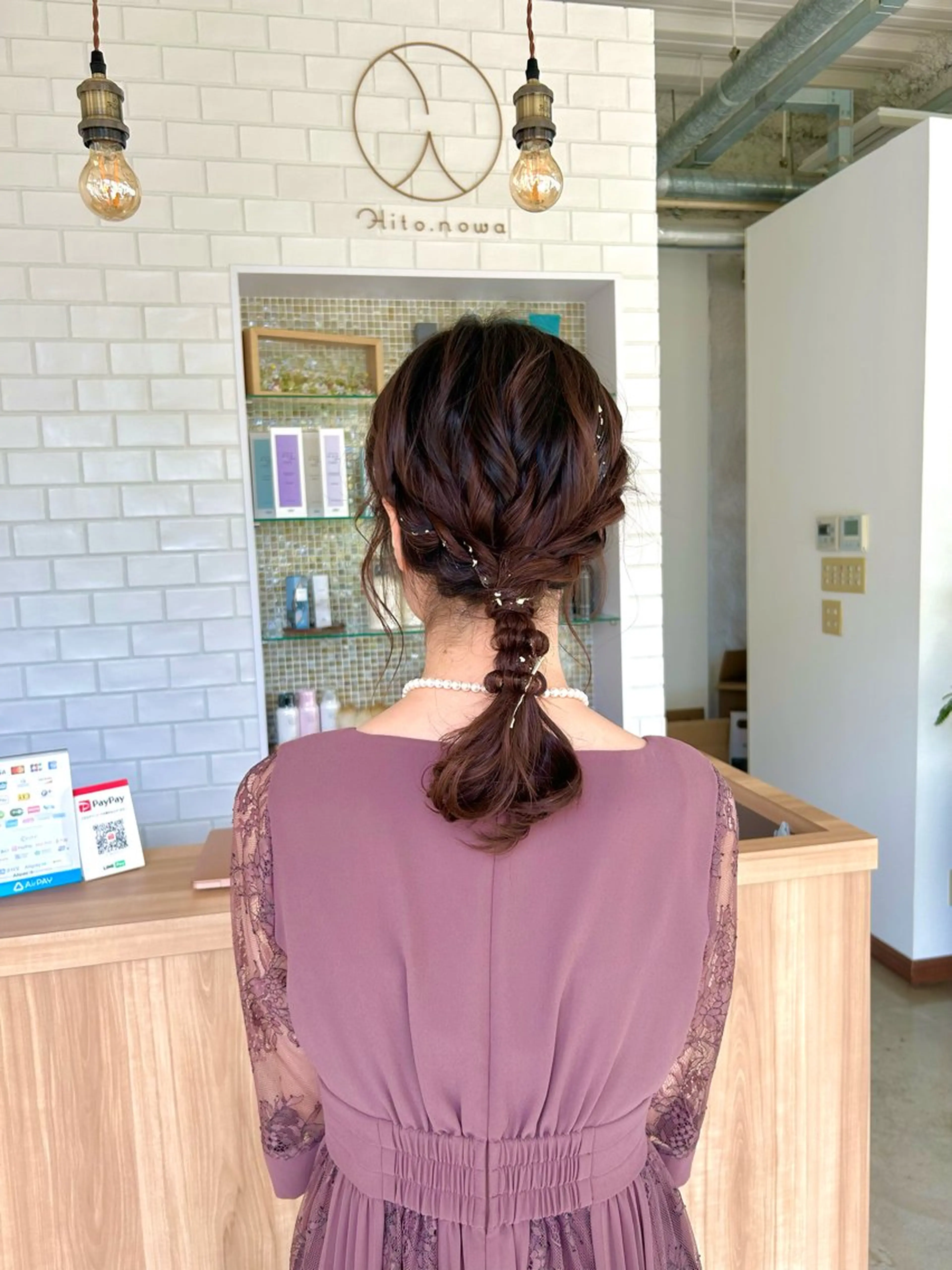 ヘアセット 津田 七美希のヘアスタイル