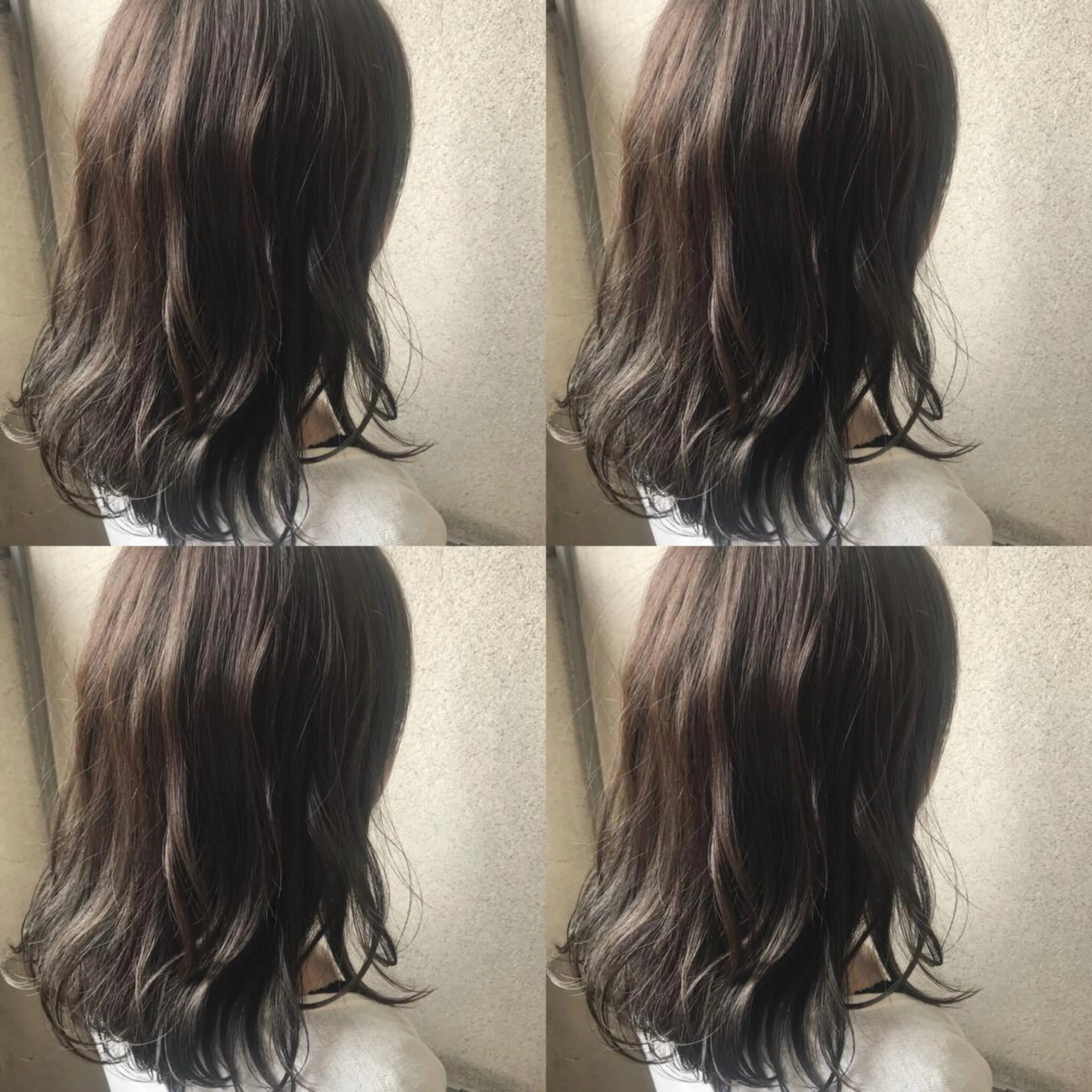 ミディアム カラー ヘアカラー SALOWIN所属・小栗 麻衣のヘアスタイル