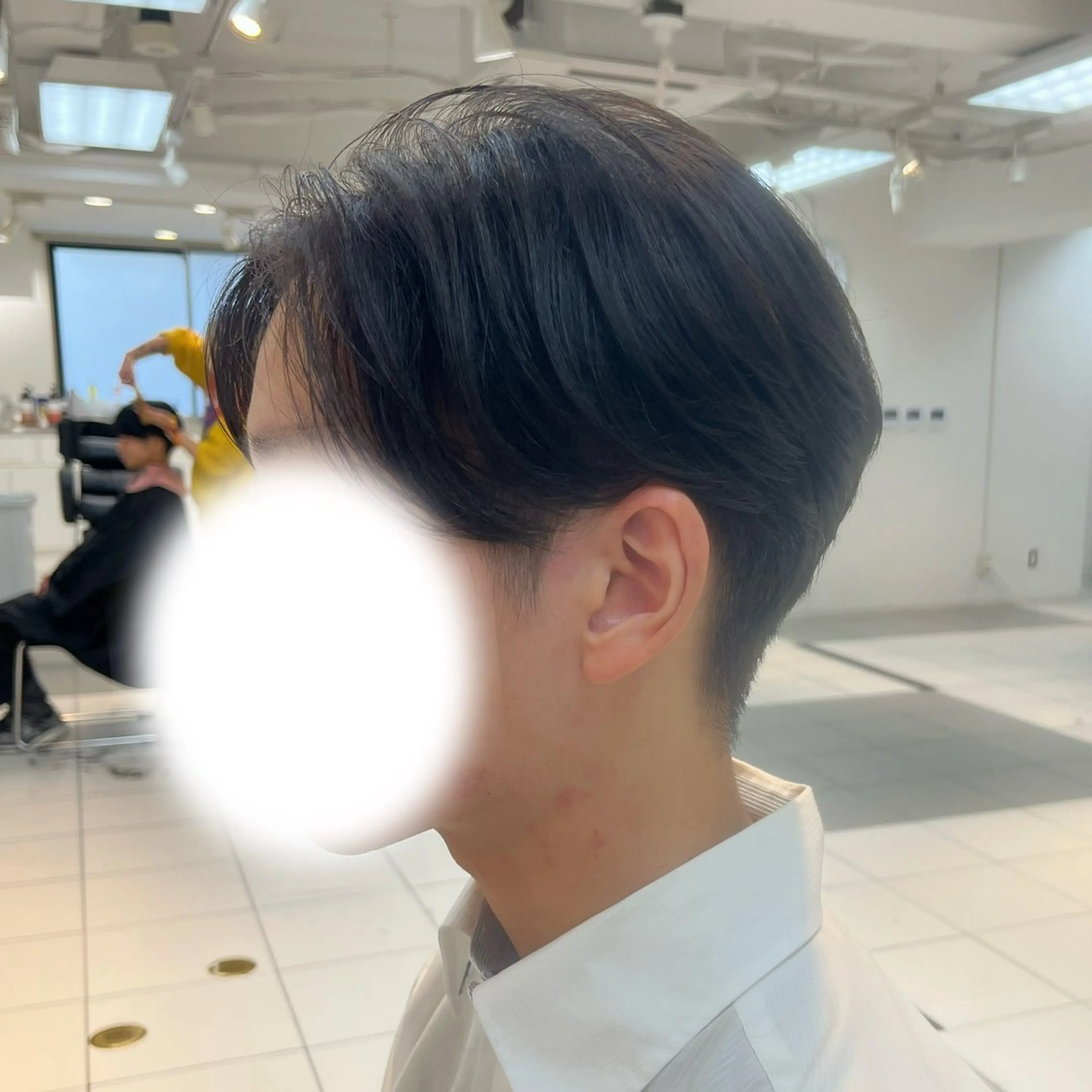 ショート メンズ ブリーチ/ハイトーン ボブ🐥HIYORIのヘアスタイル