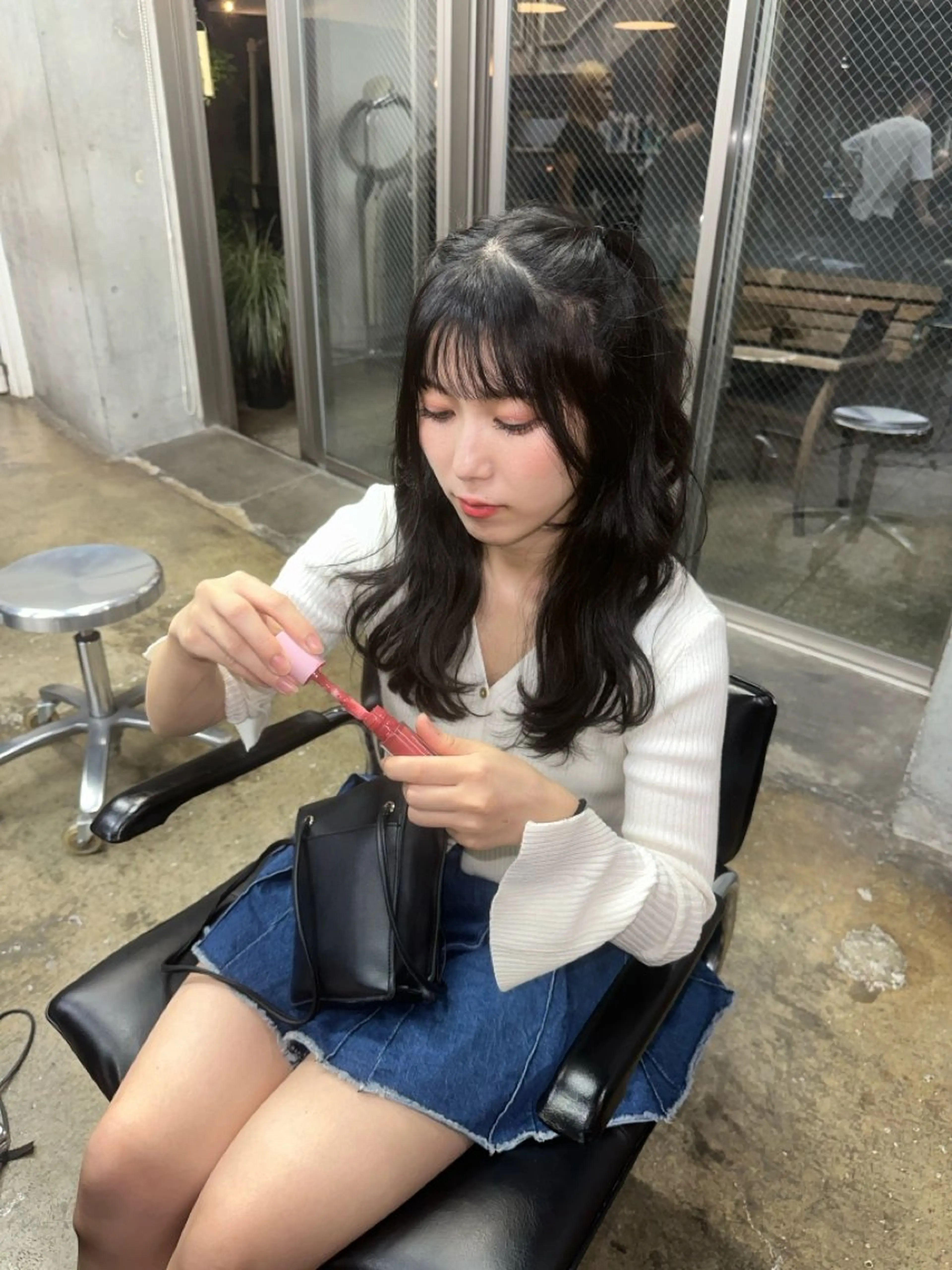セミロング ヘッドスパ 金田 法子のヘアスタイル