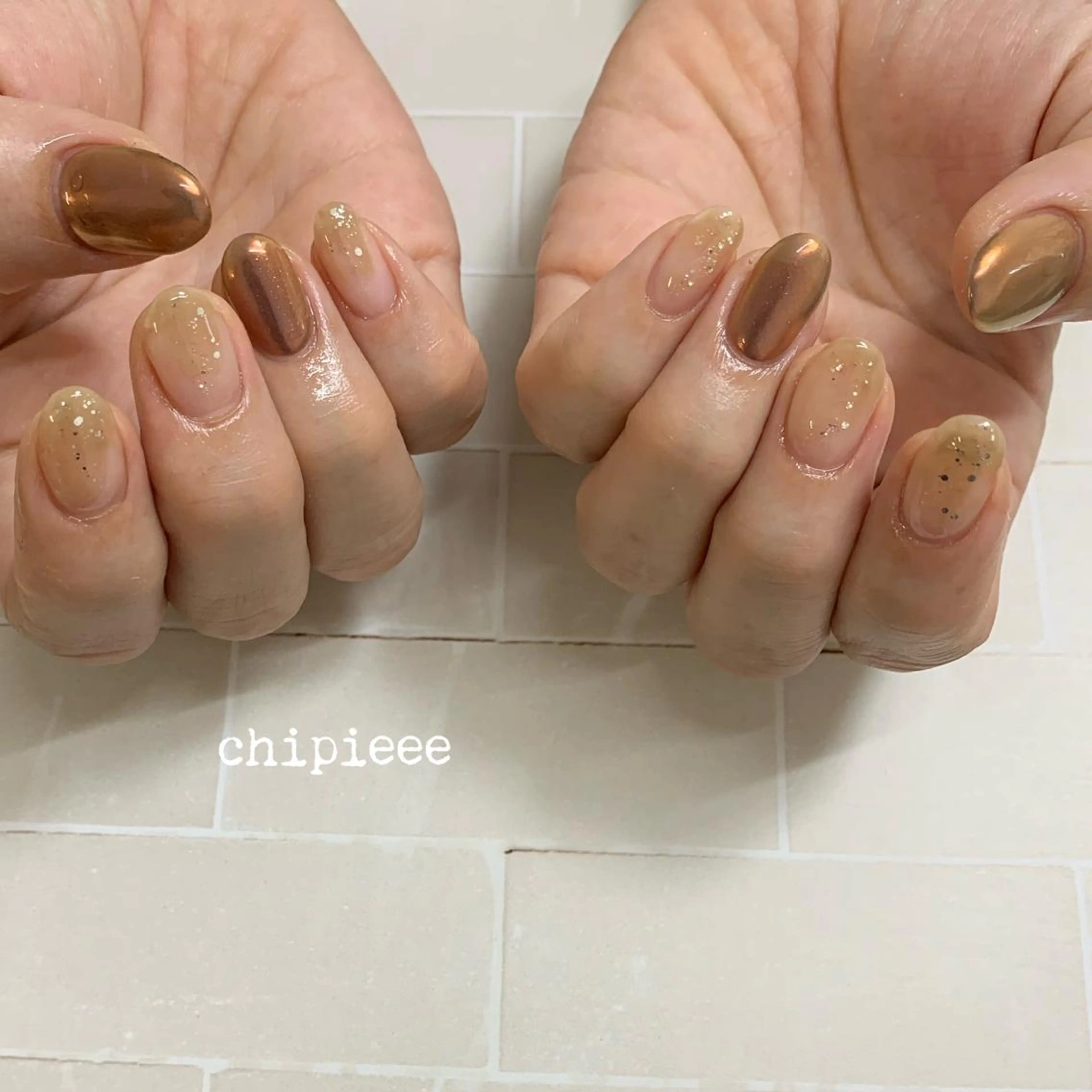 ネイル charme所属・. SHIORIのネイルデザイン