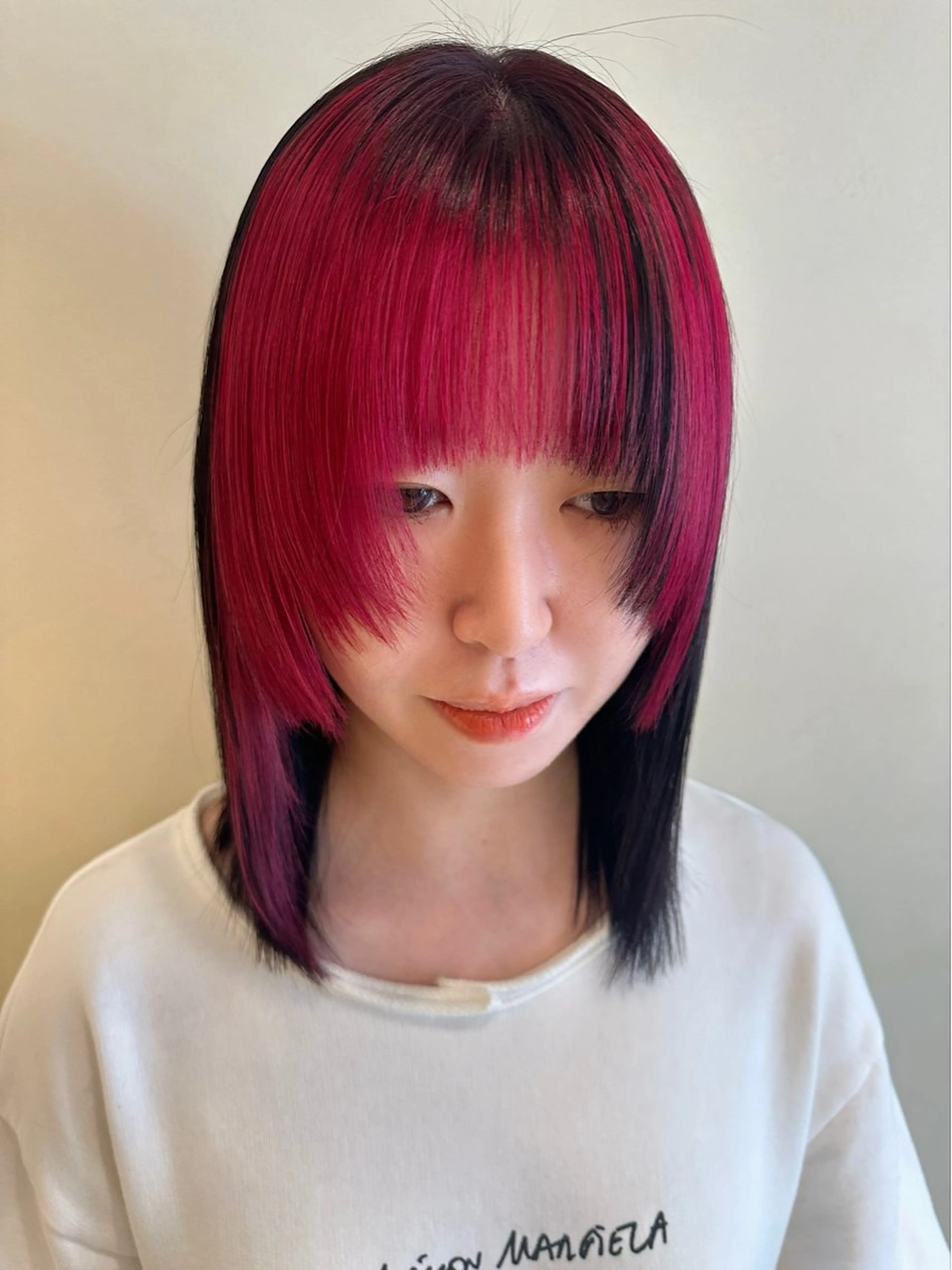 ショート カラー SALOWIN  梅田茶屋町店所属・梅田/ベージュカラー /ブリーチカラーのヘアスタイル