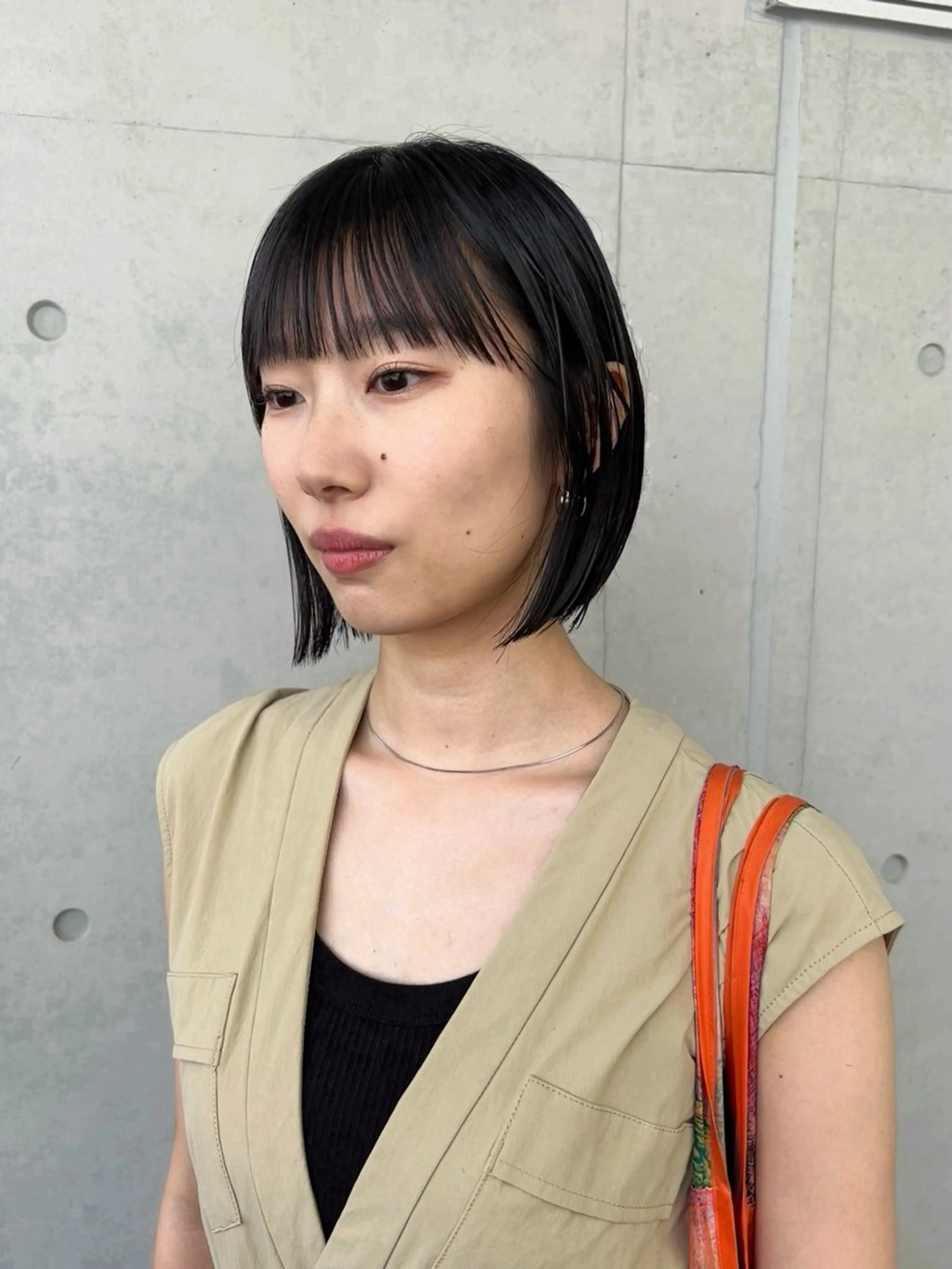 ショート ボブ カット 🌱ぱつっと/ボブ 🌱のヘアスタイル