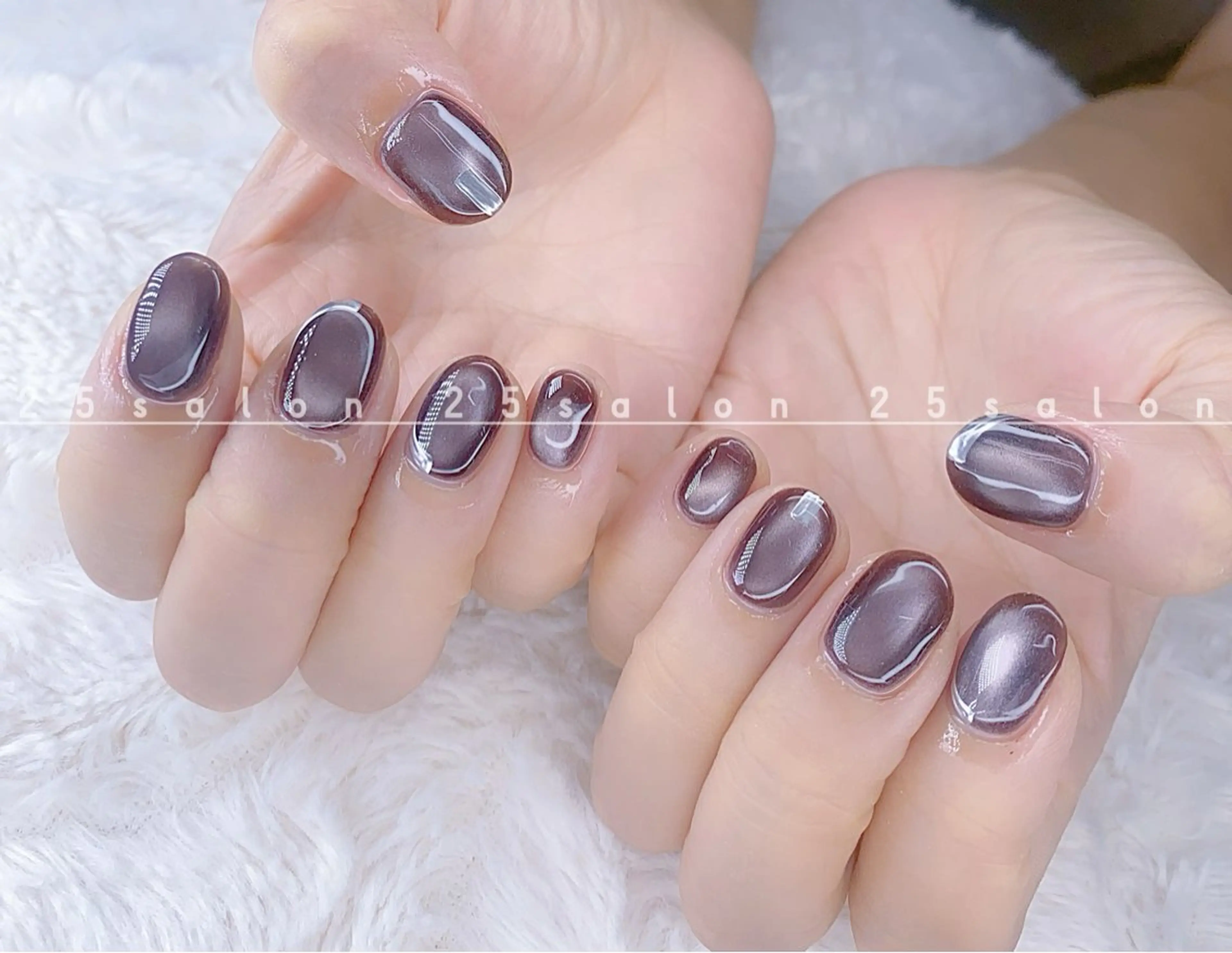 ネイル ジェルネイル 韓国ネイル ニュアンスネイル パラジェル ワンホンネイル 2 5のマツエク・マツパデザイン