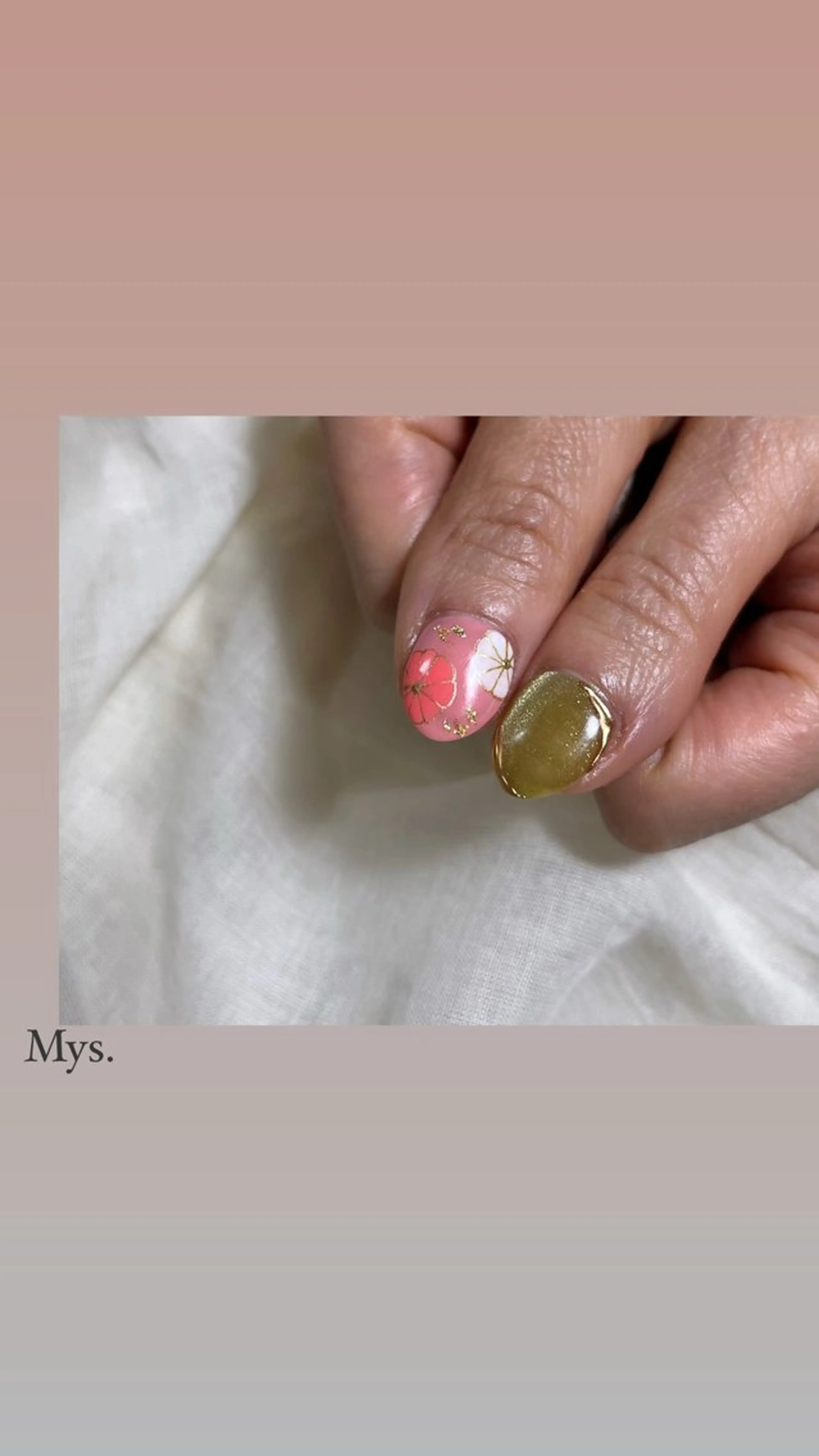 ネイル Mys. 松本結衣のネイルデザイン