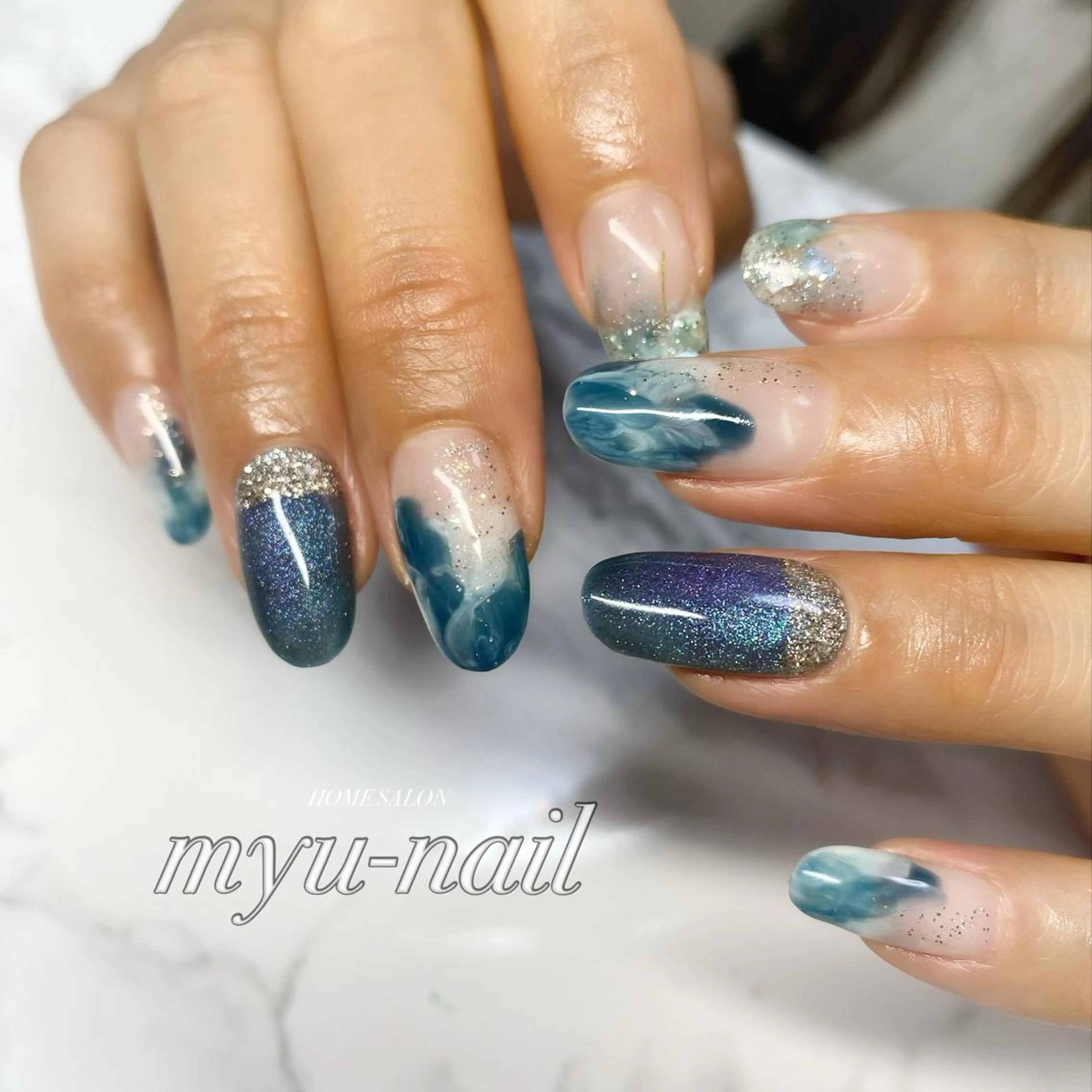ネイル ホームサロン myu-nailのネイルデザイン