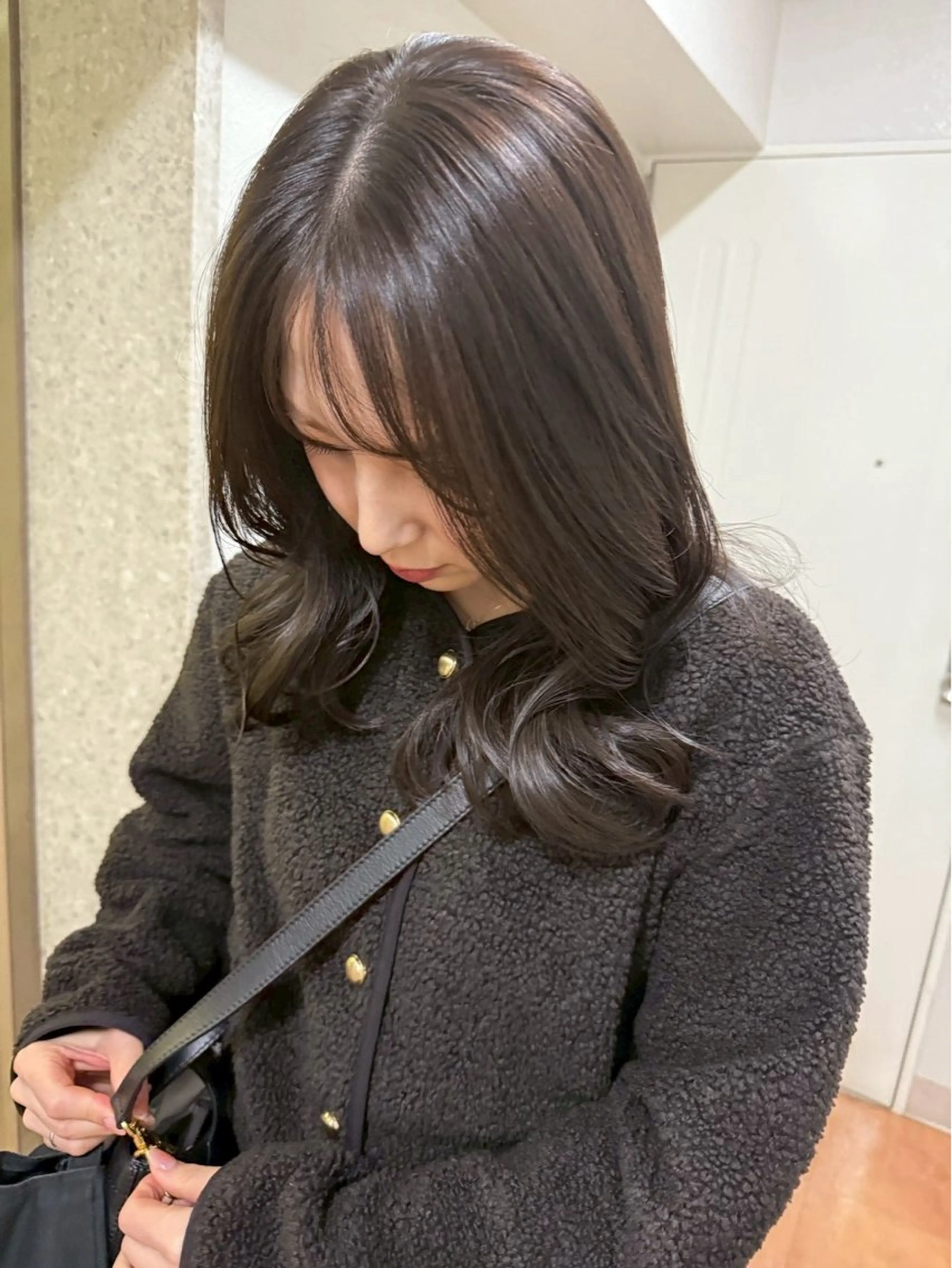 セミロング カラー 🌼 みなみ🌼のヘアスタイル