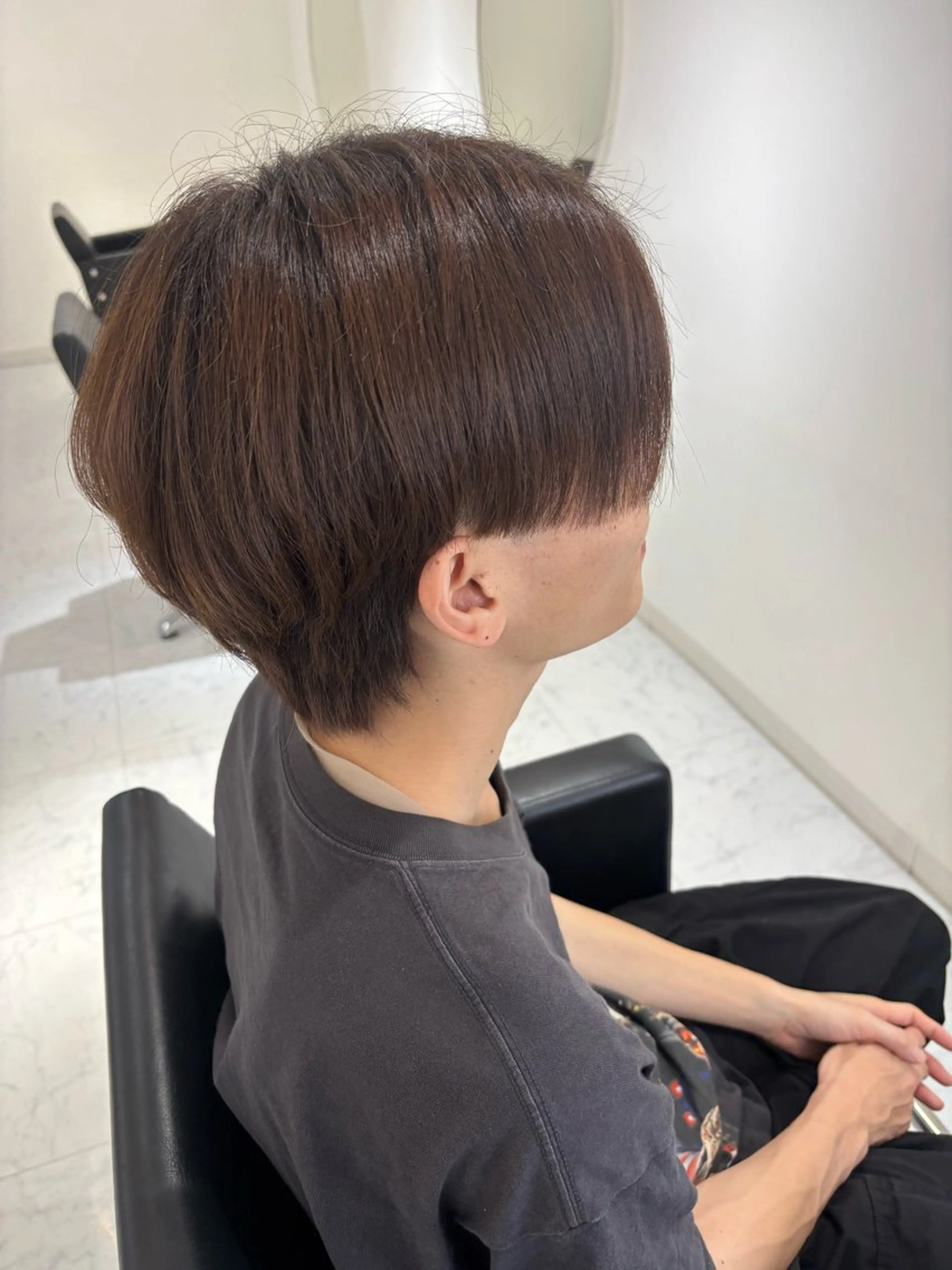 カット＋縮毛矯正の写真