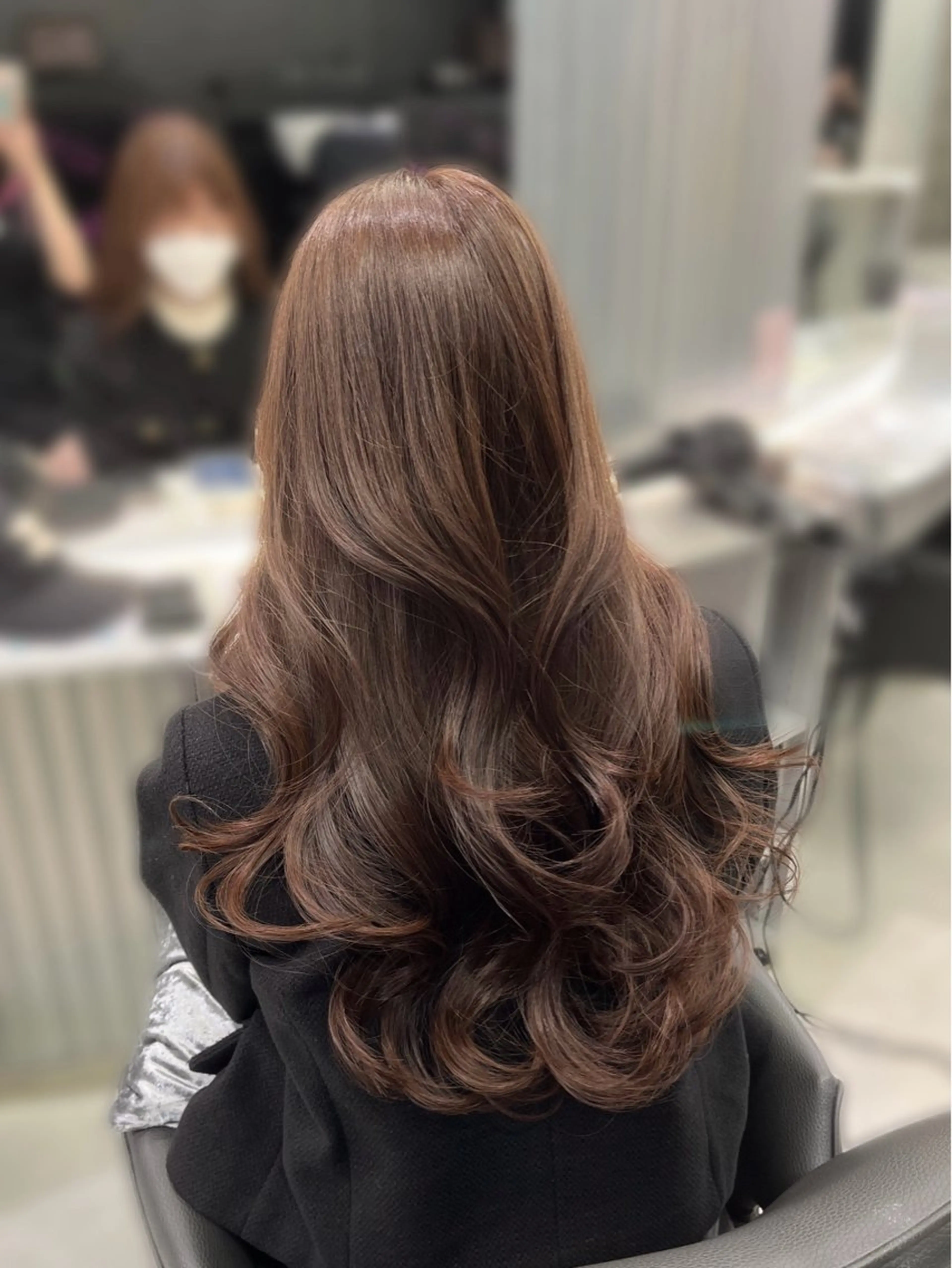 ロング カラー ベージュカラー カット ヘアカラー トリートメント Kaho🤍レイヤー ※女性限定のヘアスタイル