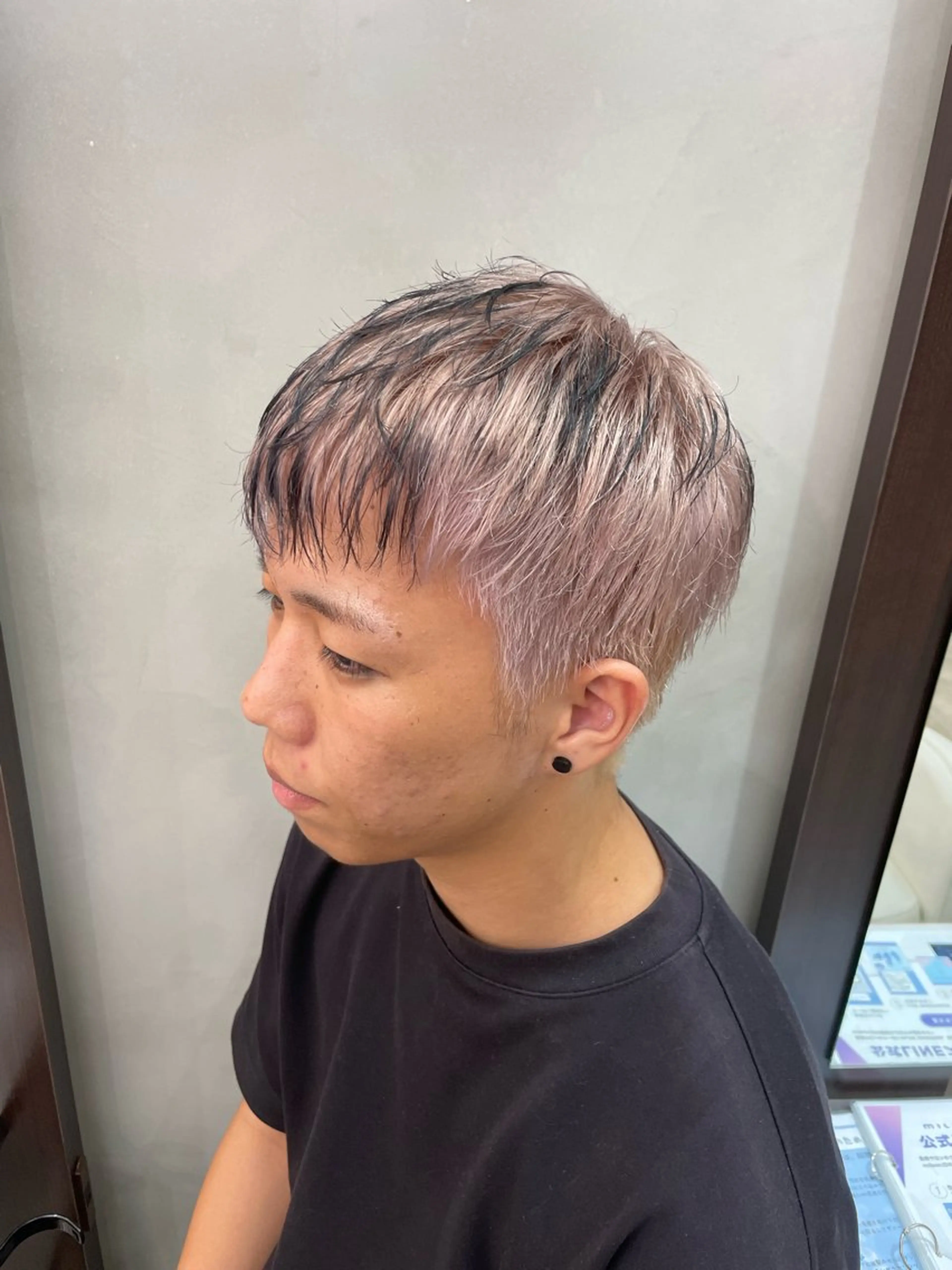 ショート メンズ ヘアカラー M.SLASH センター北店所属・似合わせプロ 🐴MiSuKe🐴のヘアスタイル