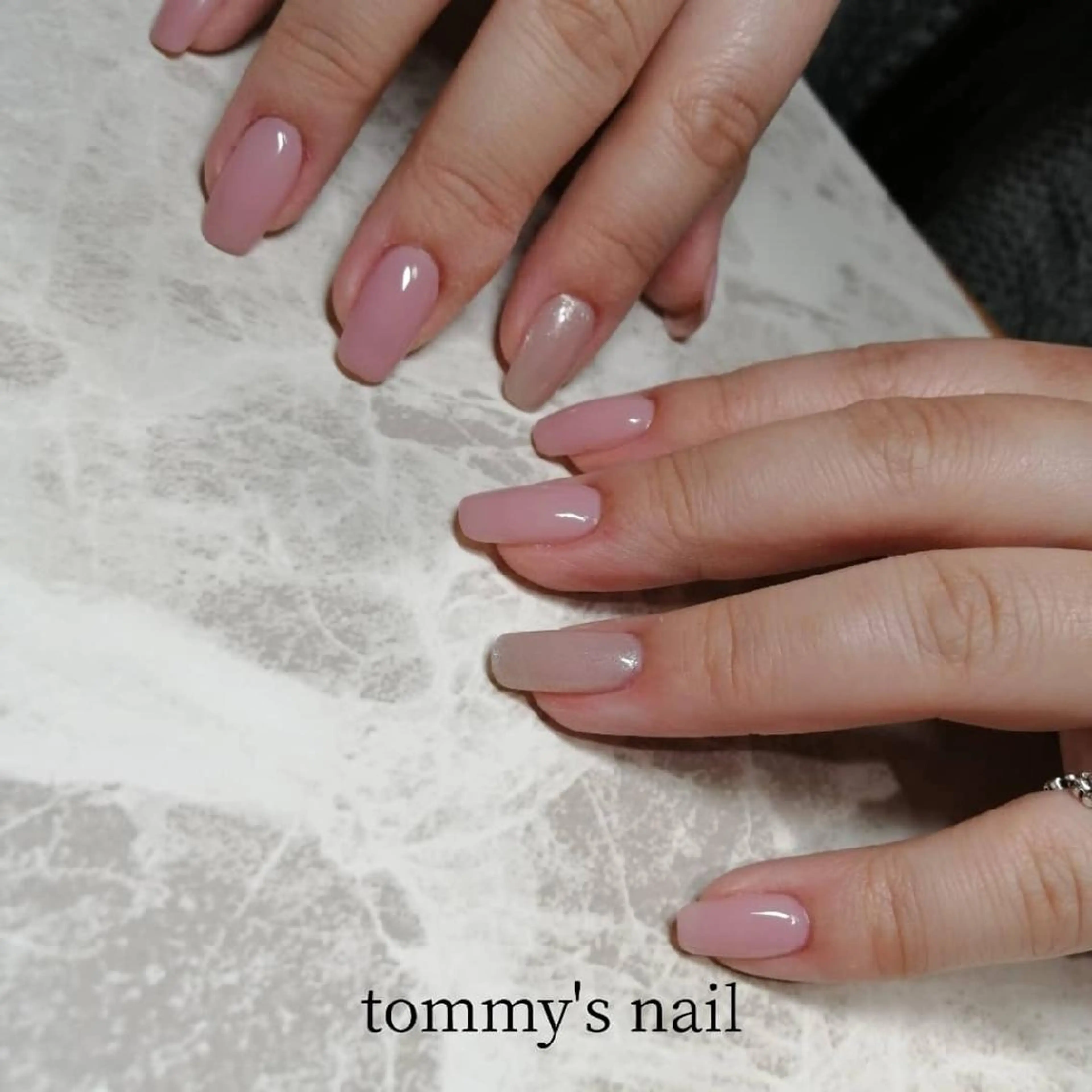 ネイル フットネイル ジェルネイル マットネイル ミラーネイル ワンカラーネイル tommy's nail所属・福岡/若よもぎ蒸し 全身美容が叶うサロンのネイルデザイン