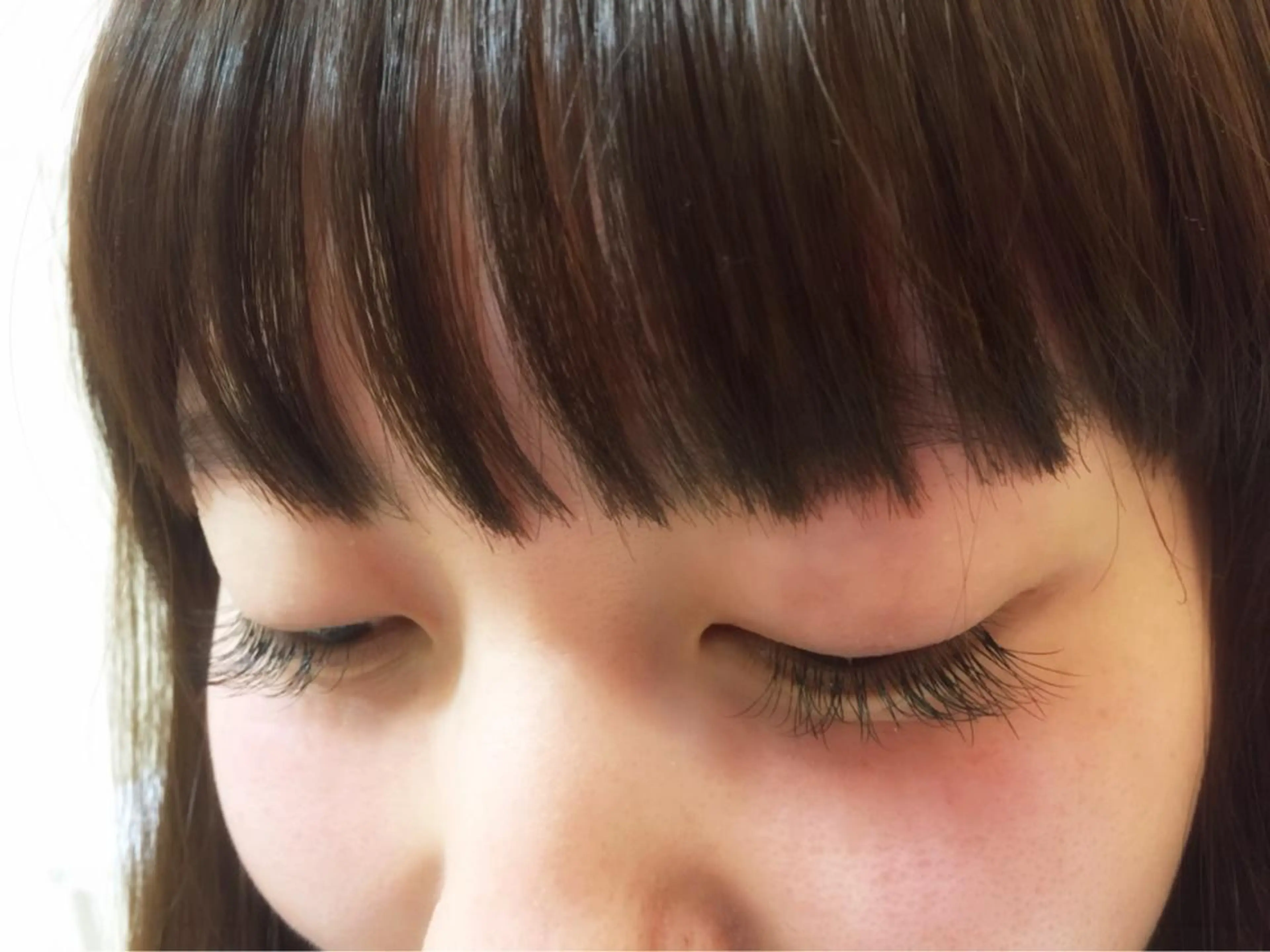 マツエク・マツパ Cカール 目尻長め désir  beaux所属・désirbeaux 瀬崎の眉毛・アイブロウイメージ