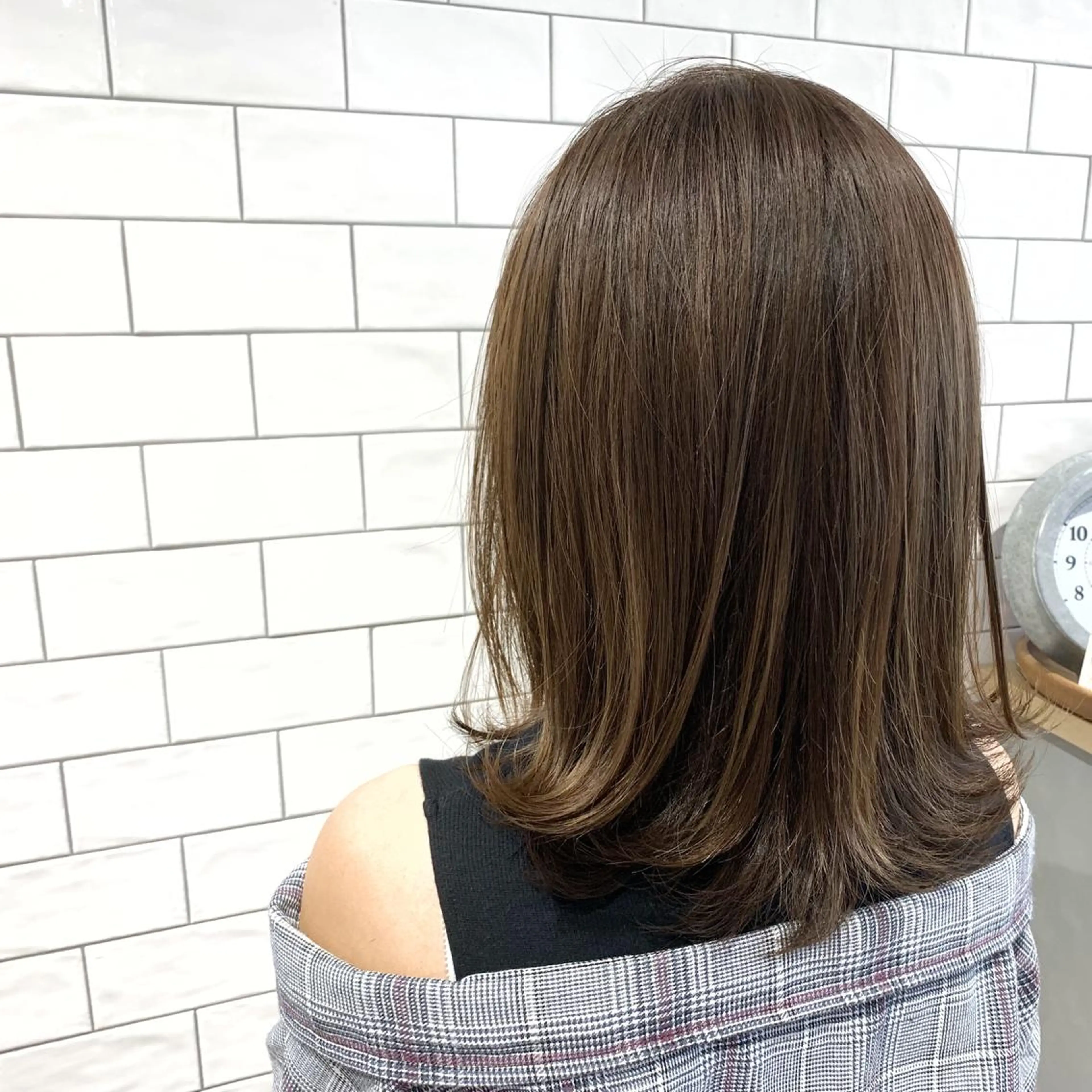 ミディアム カラー 原山 直人のヘアスタイル