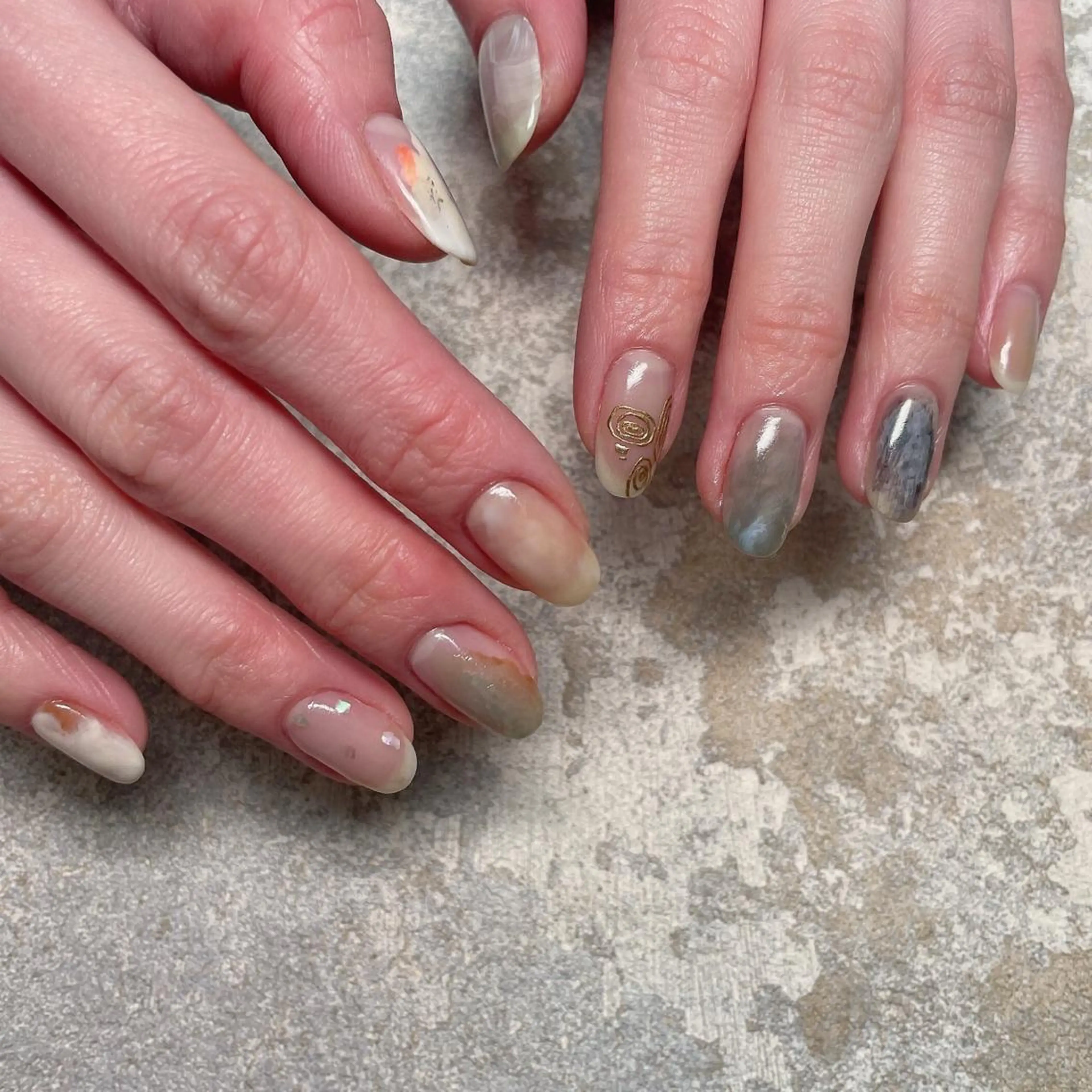 ネイル ハンドネイル lilbondir. chiharuのネイルデザイン