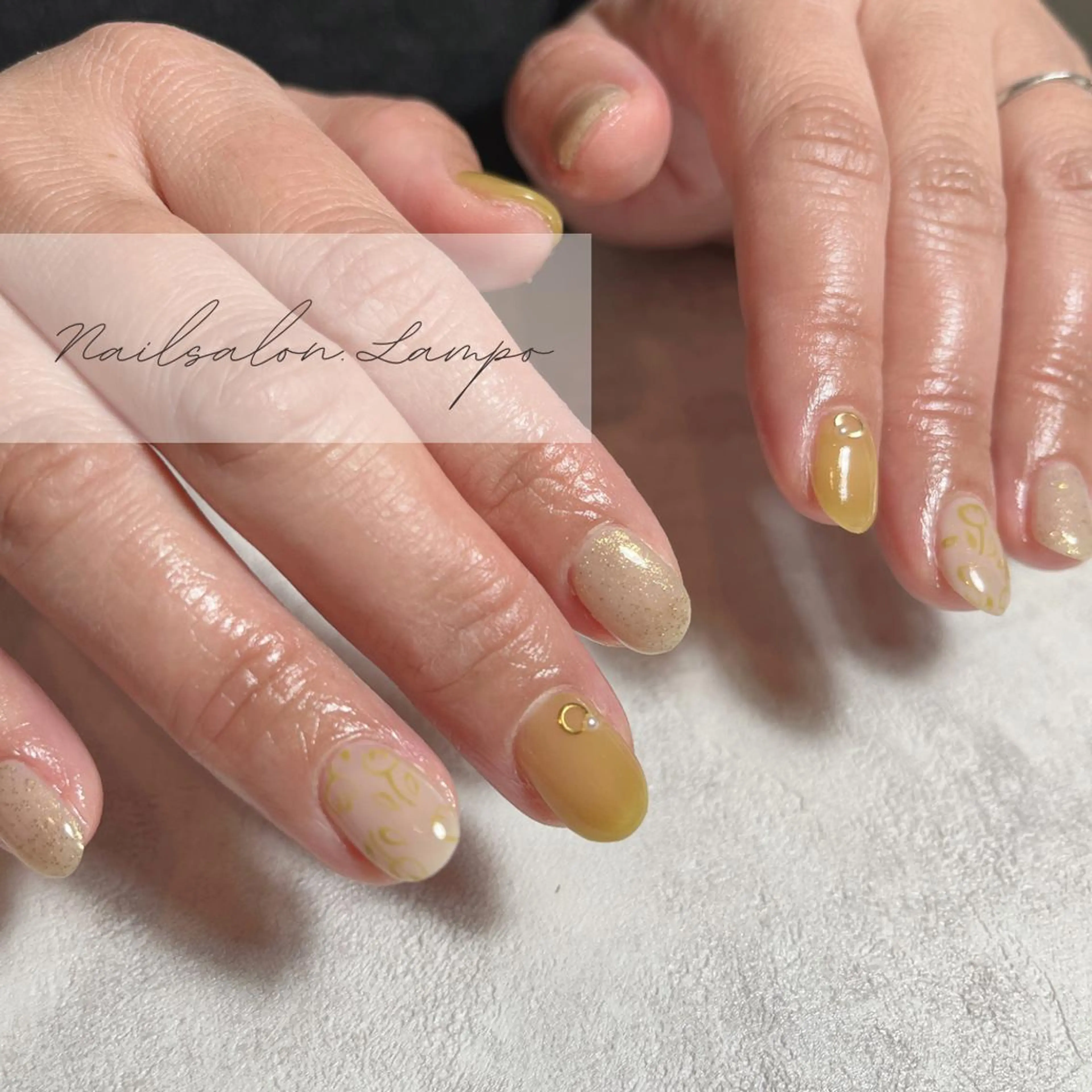 ネイル ハンドネイル 大向 祐子のネイルデザイン