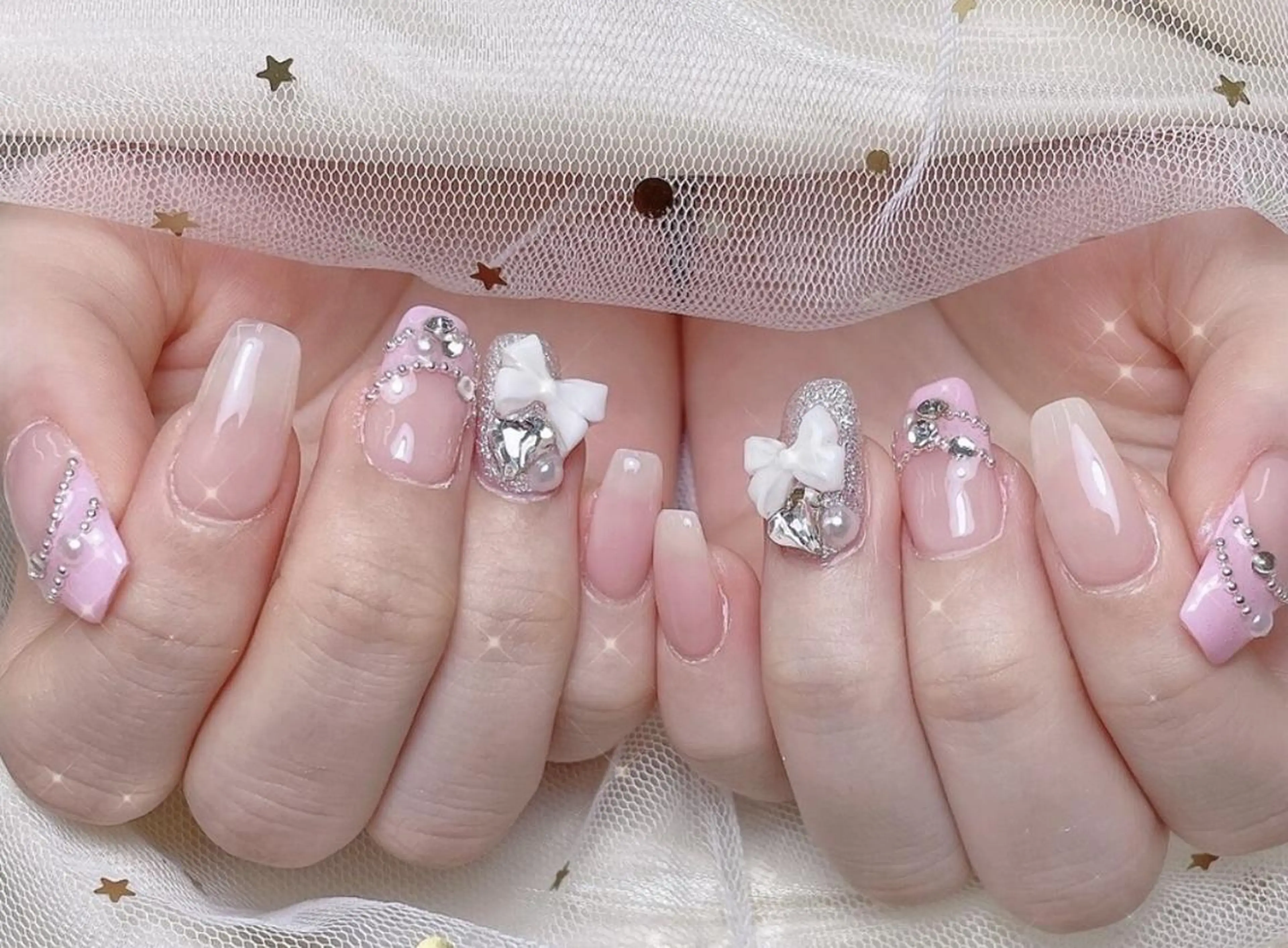 ネイル 🎀彩羽チップ 長さだし専門🎀のネイルデザイン
