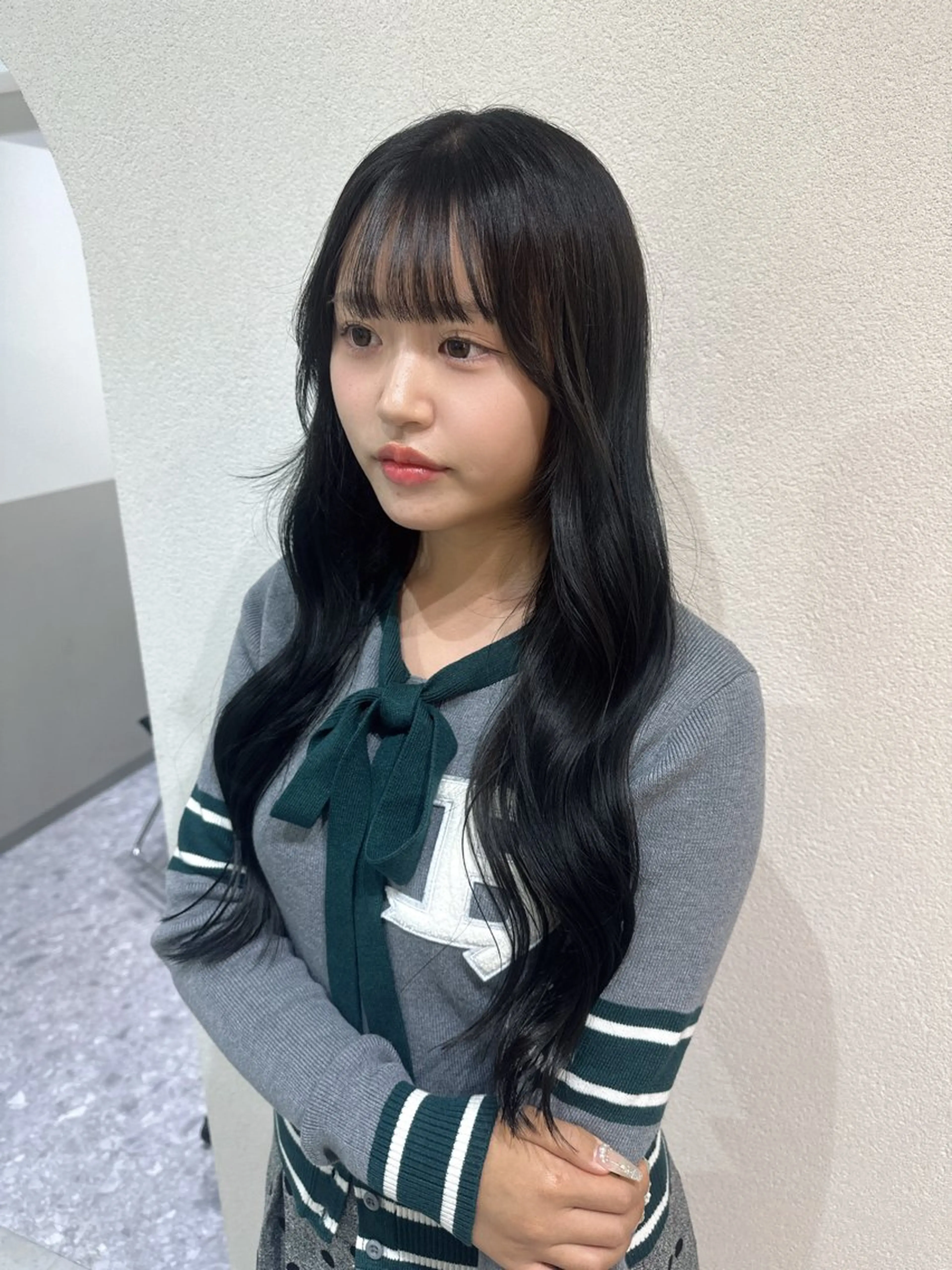 セミロング カラー カット ヘアカラー トリートメント 🪞個室サロン/韓国 艶髪/keito🪞のヘアスタイル