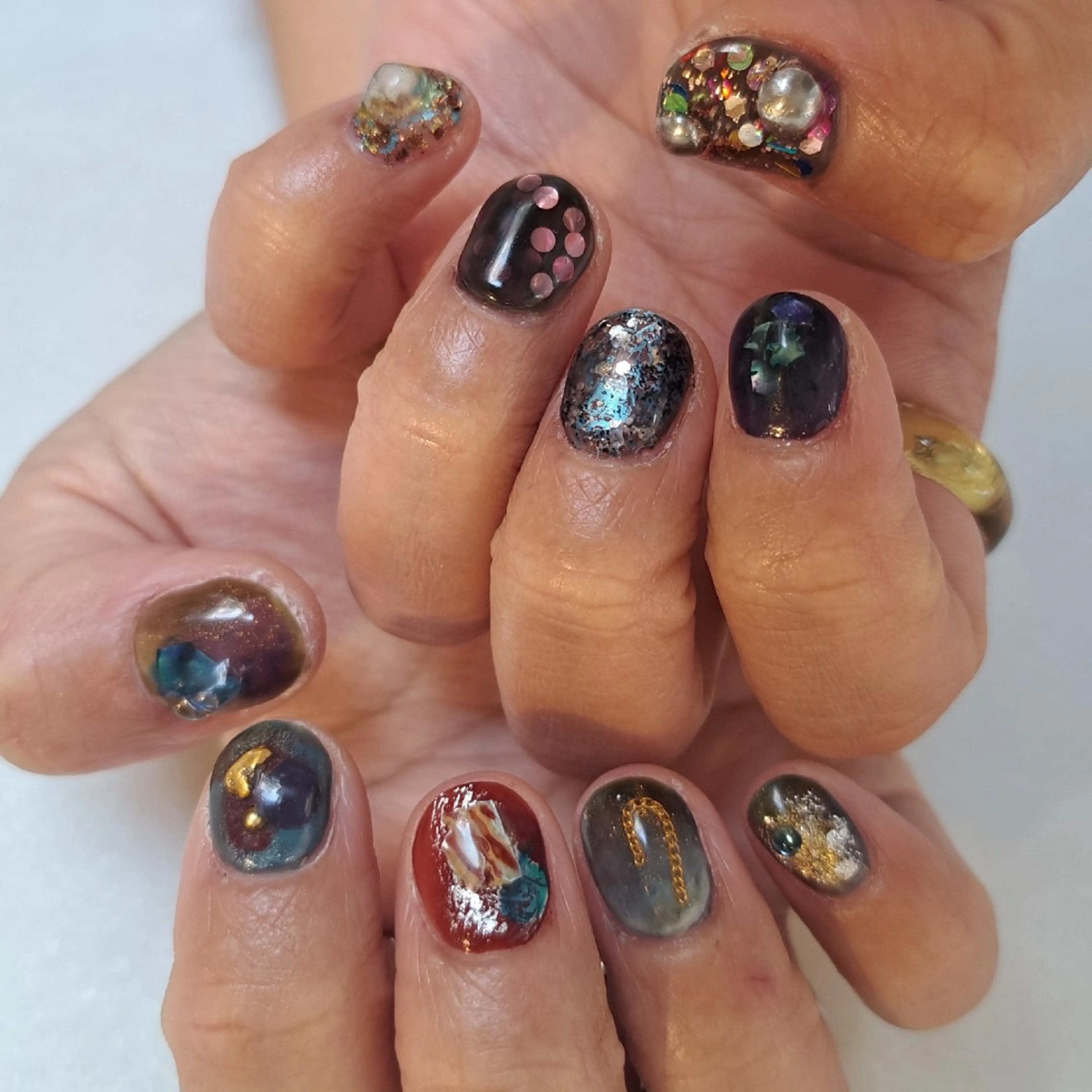 ネイル アートネイル ジェルネイル 持ち込み ニュアンスネイル Nail mood /アートし放題のネイルデザイン