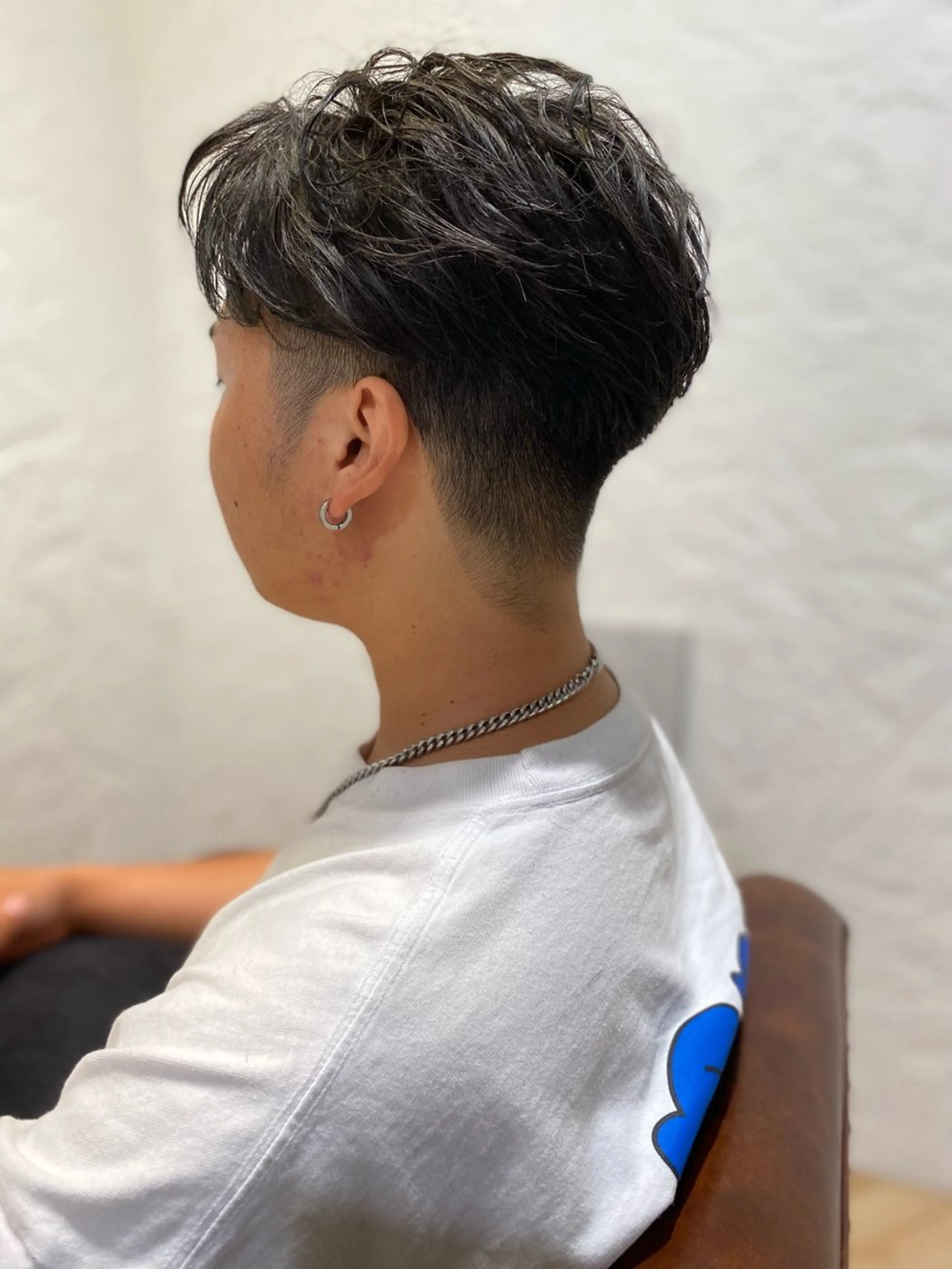 ショート メンズ 刈り上げ 齋藤 優のヘアスタイル