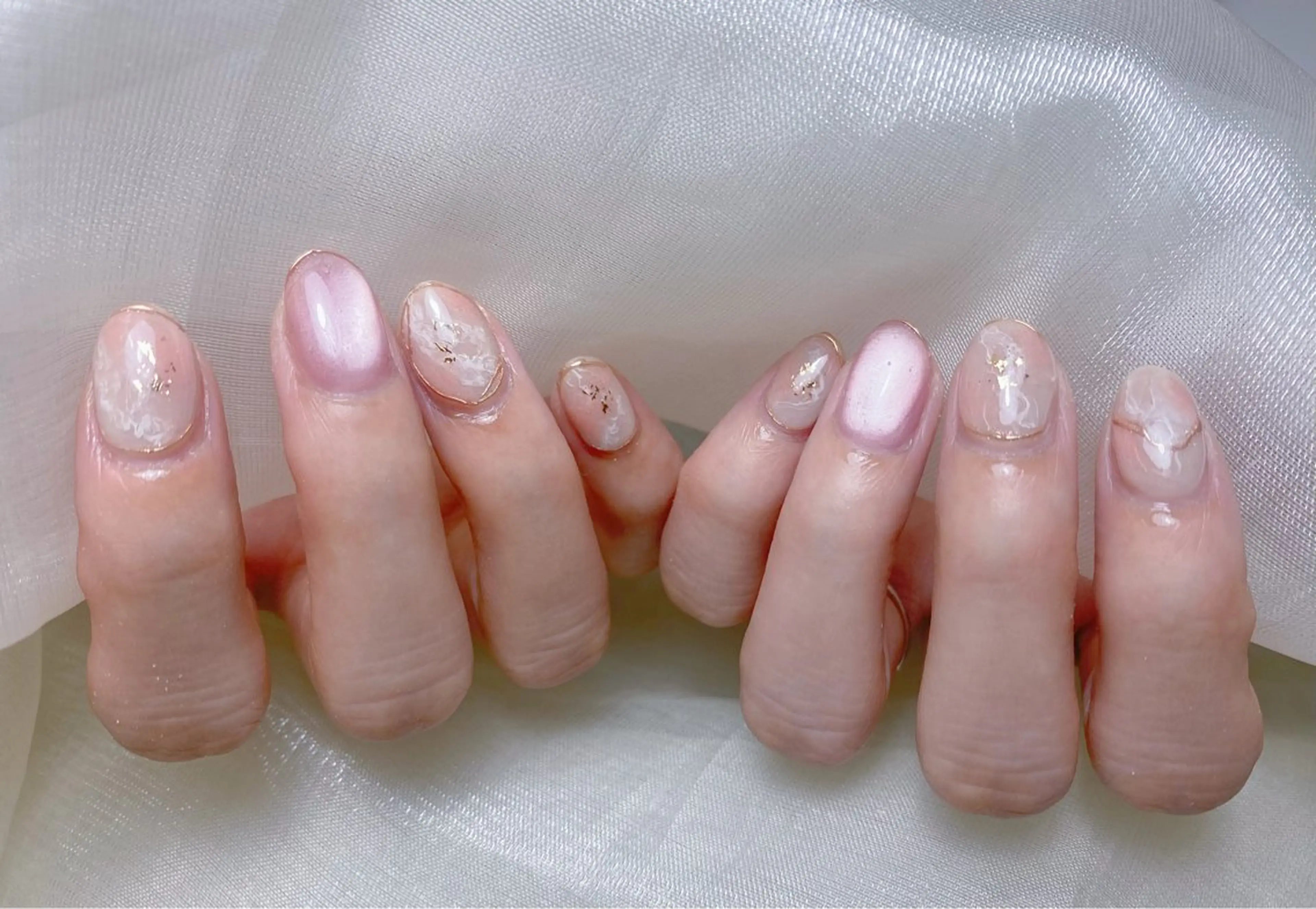 ネイル T&K nail所属・T&K nail ユりのネイルデザイン