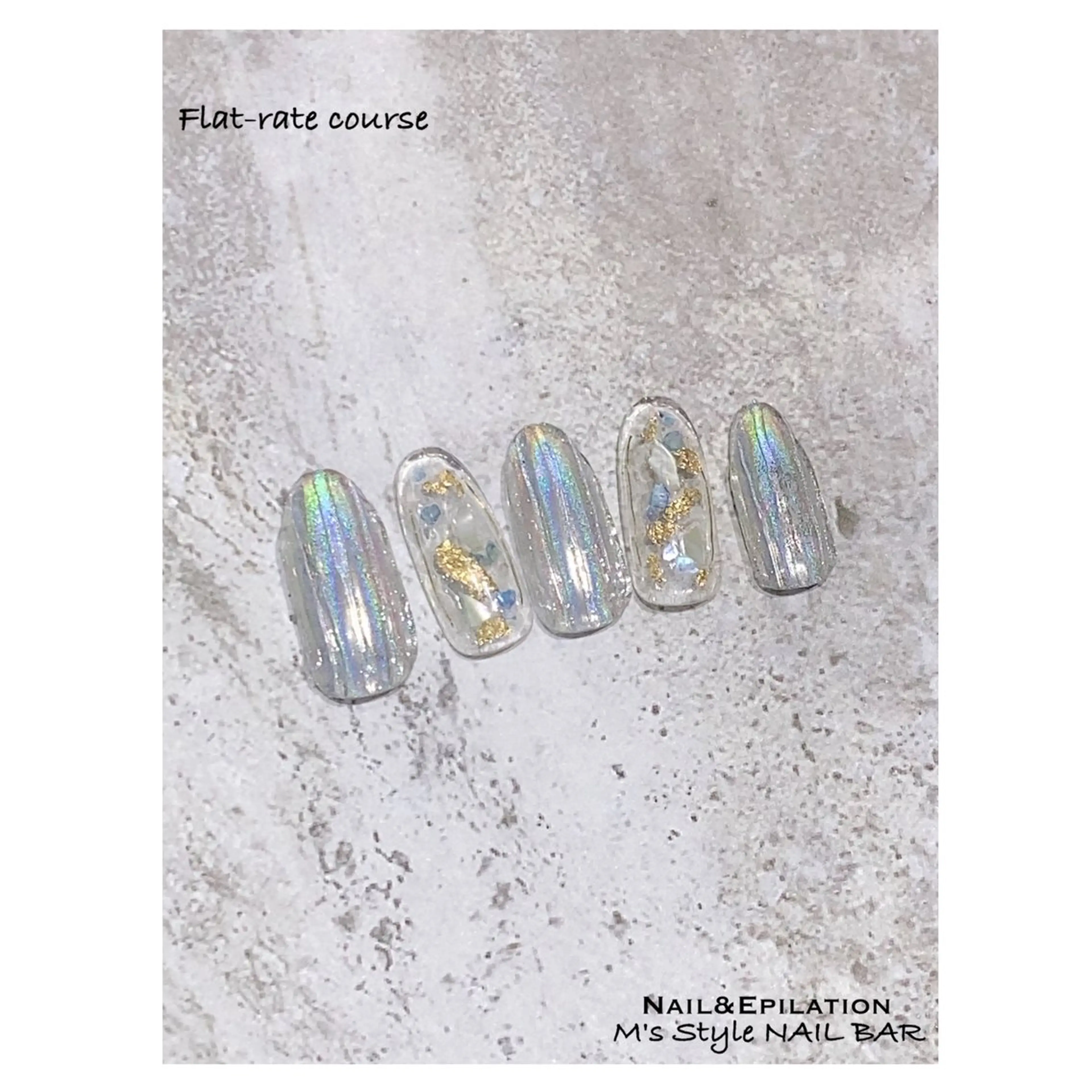 ネイル 成人式 フットネイル フレンチネイル ジェルネイル 韓国ネイル ハンドネイル M's Style NAIL BARのエステ・リラクイメージ