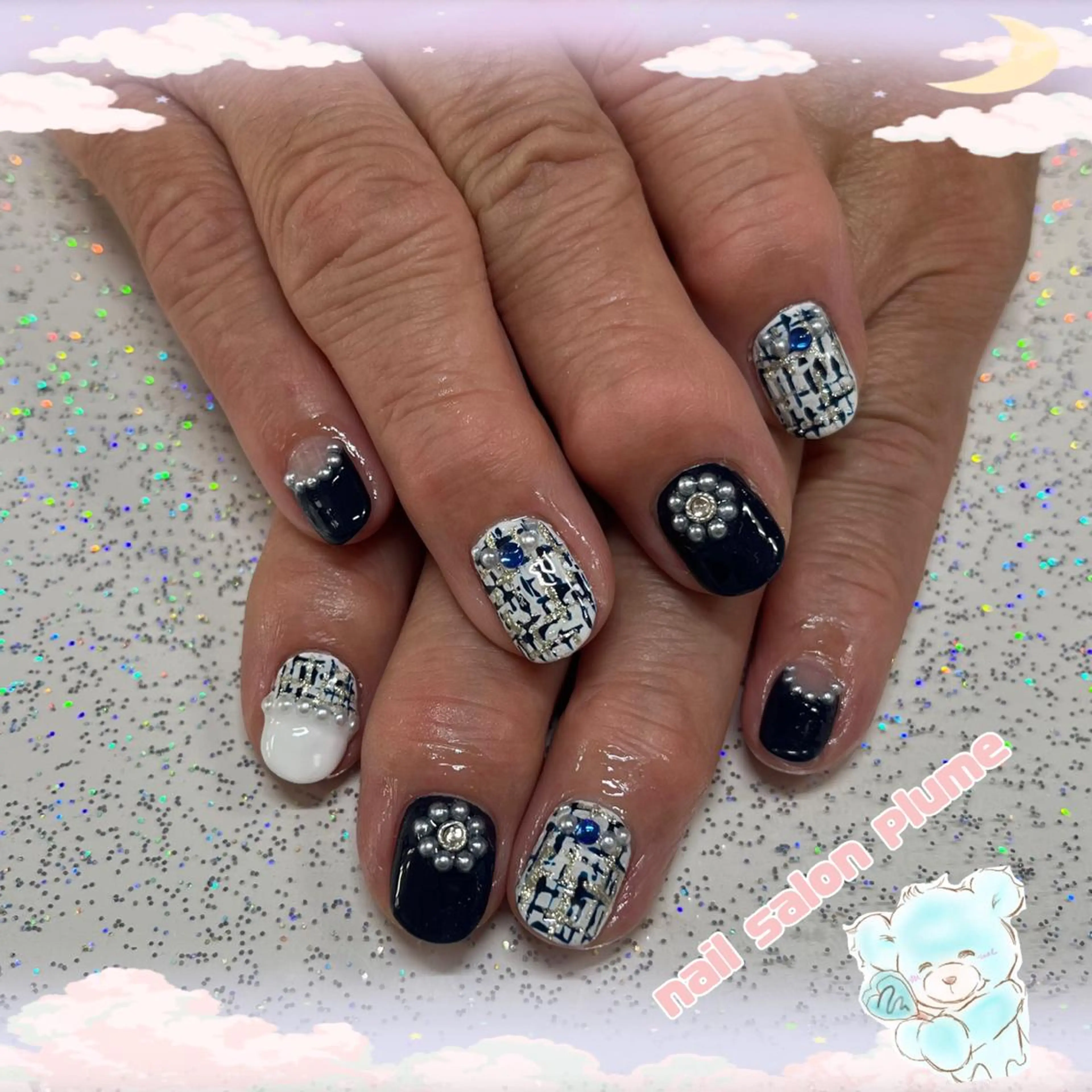 ネイル ハンドネイル plume nail ☆韓国ネイルのネイルデザイン