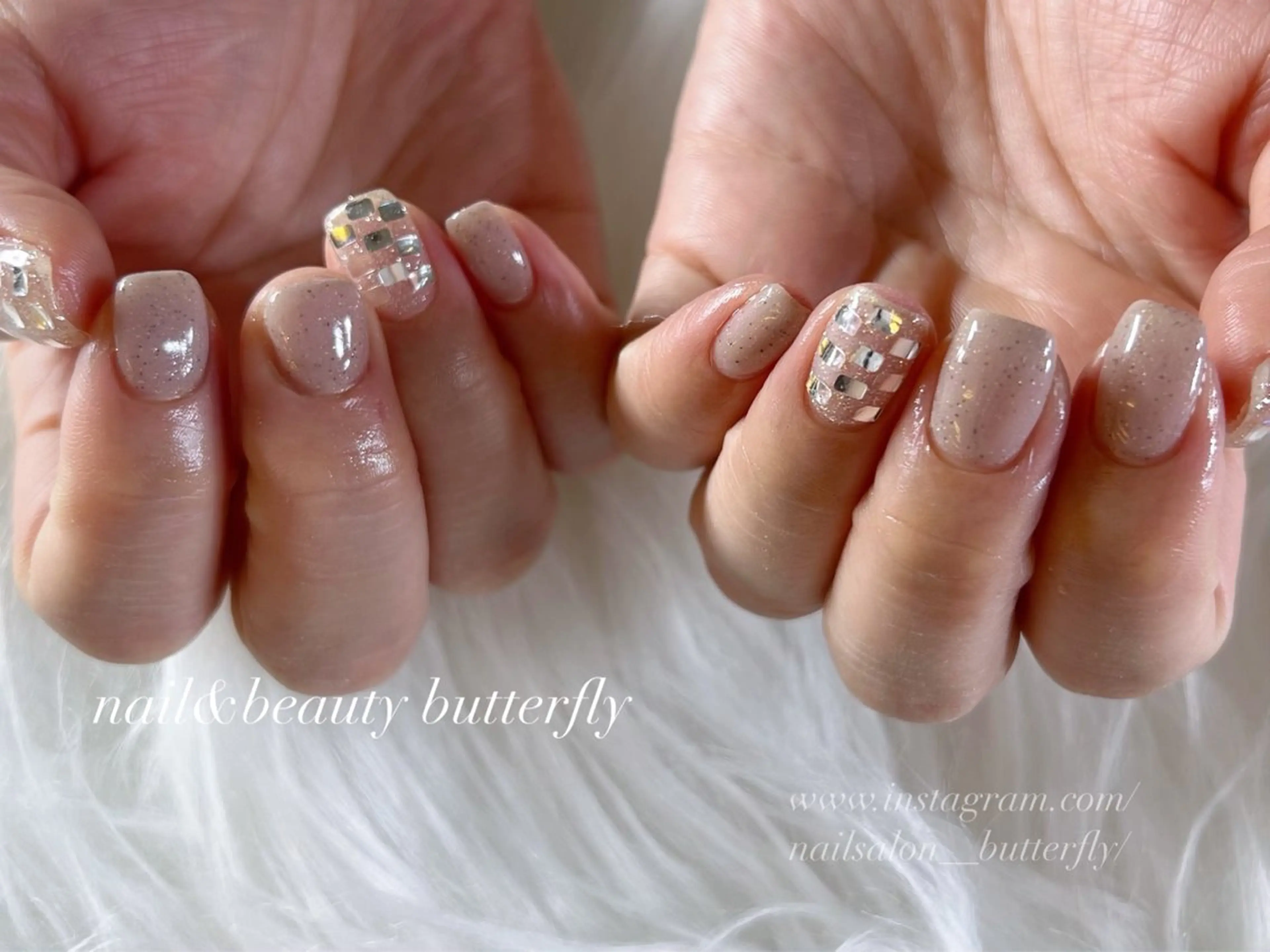 ネイル ハンドネイル butterfly 麻布十番店のネイルデザイン