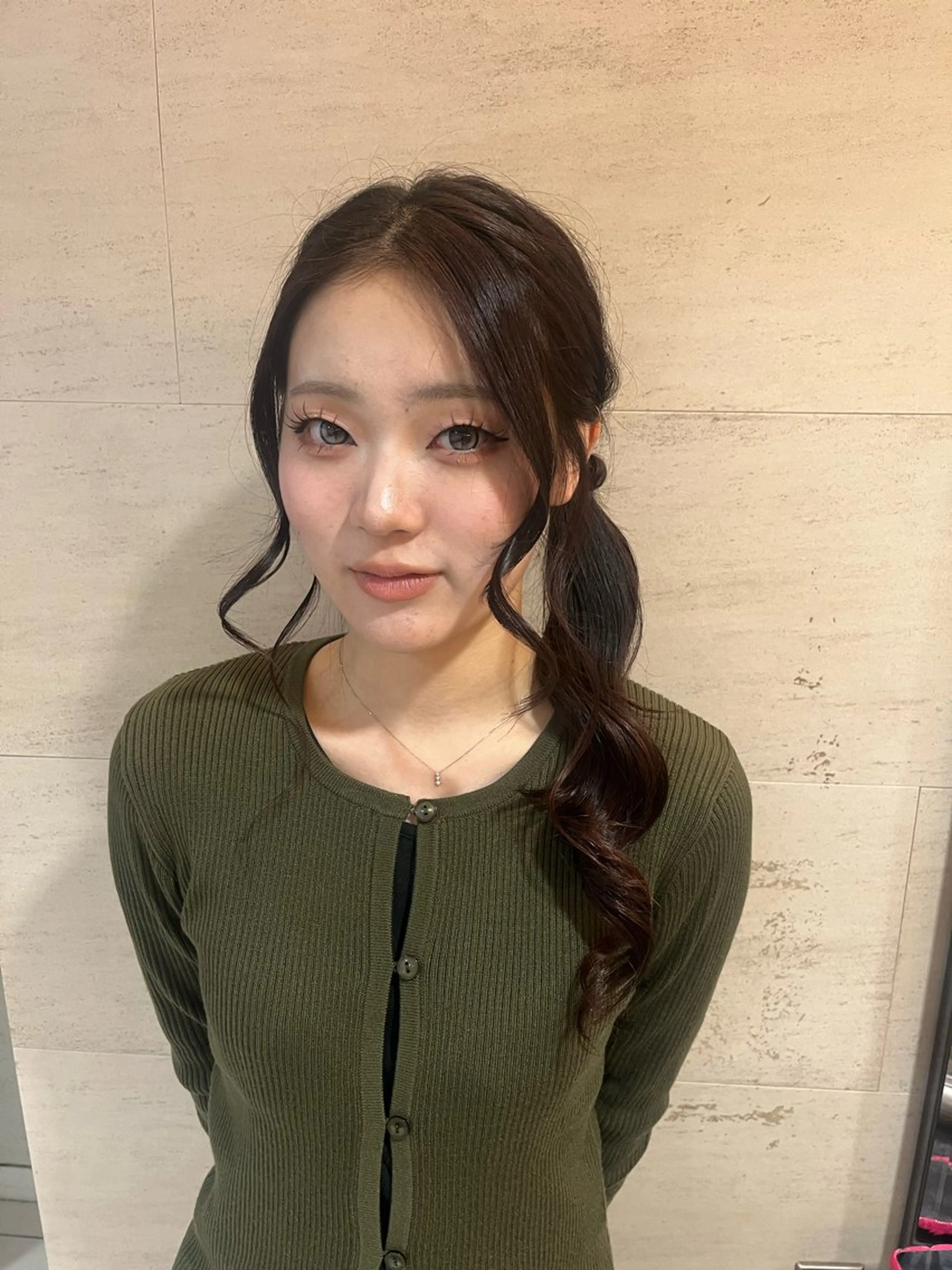 ロング ヘアセット ヘアメイクアップ 🎀Rina🎀💚のヘアスタイル