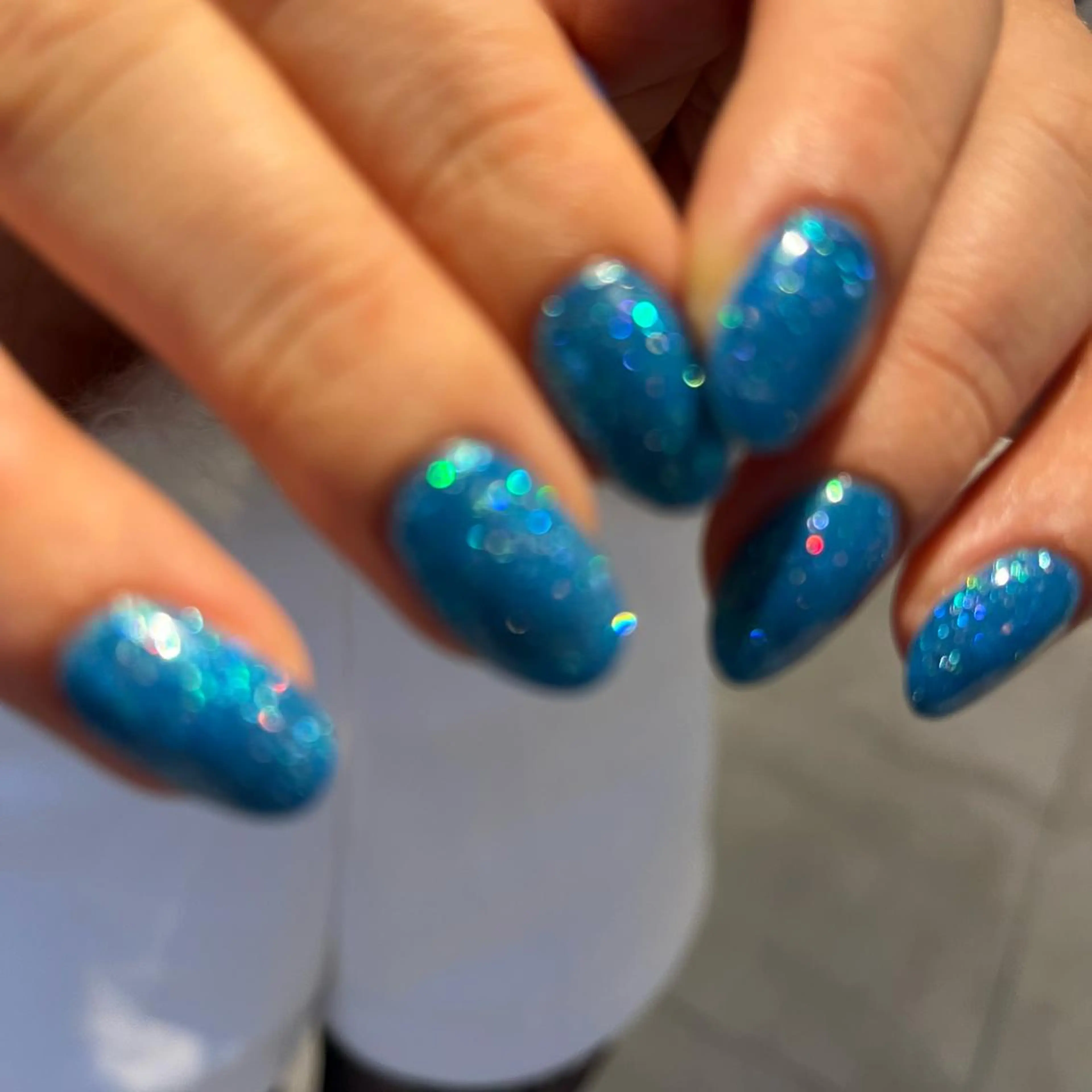 ネイル ラメ(グリッター) 🍒 akariのネイルデザイン