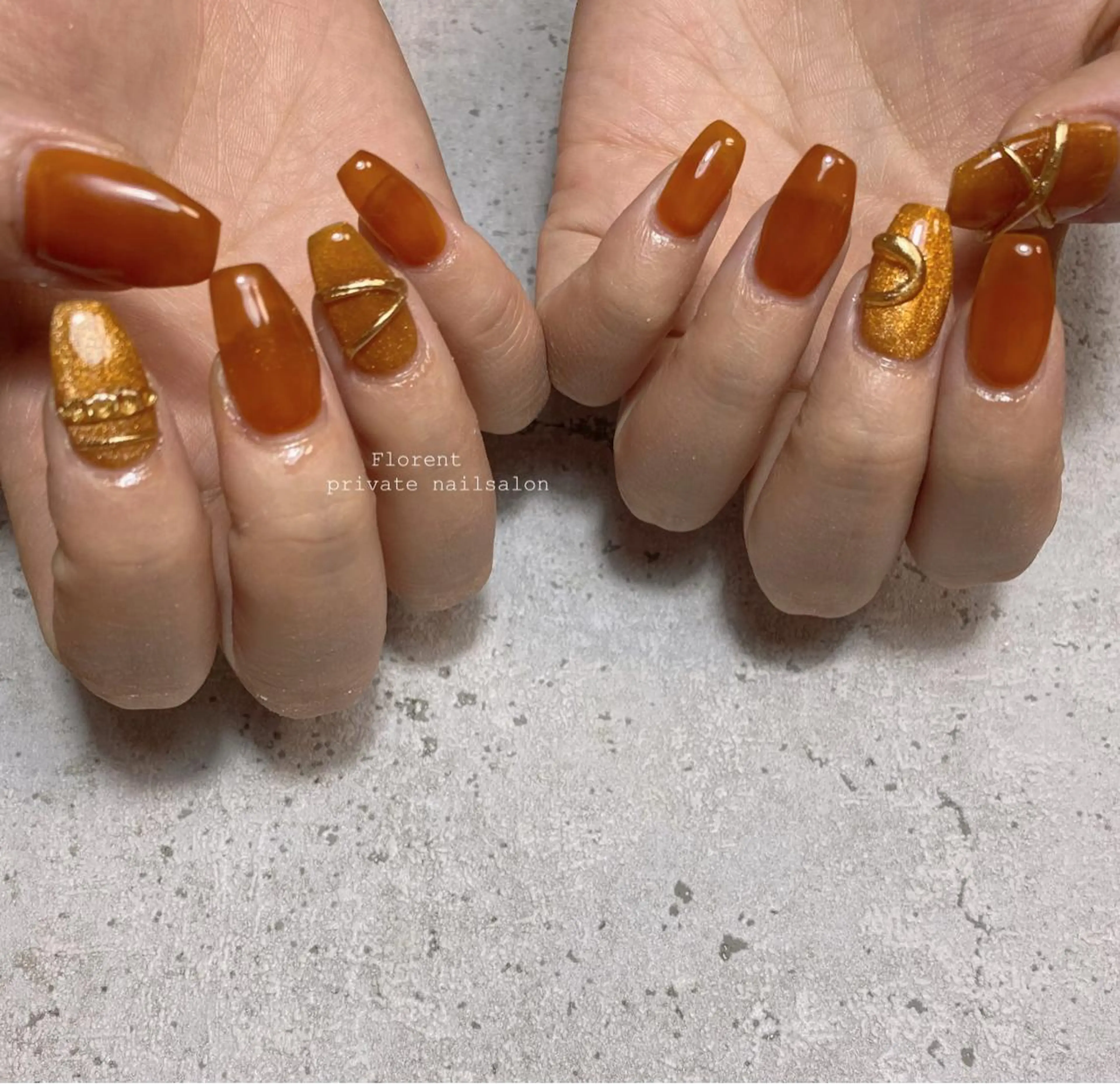 ネイル ハンドネイル florent nailのネイルデザイン