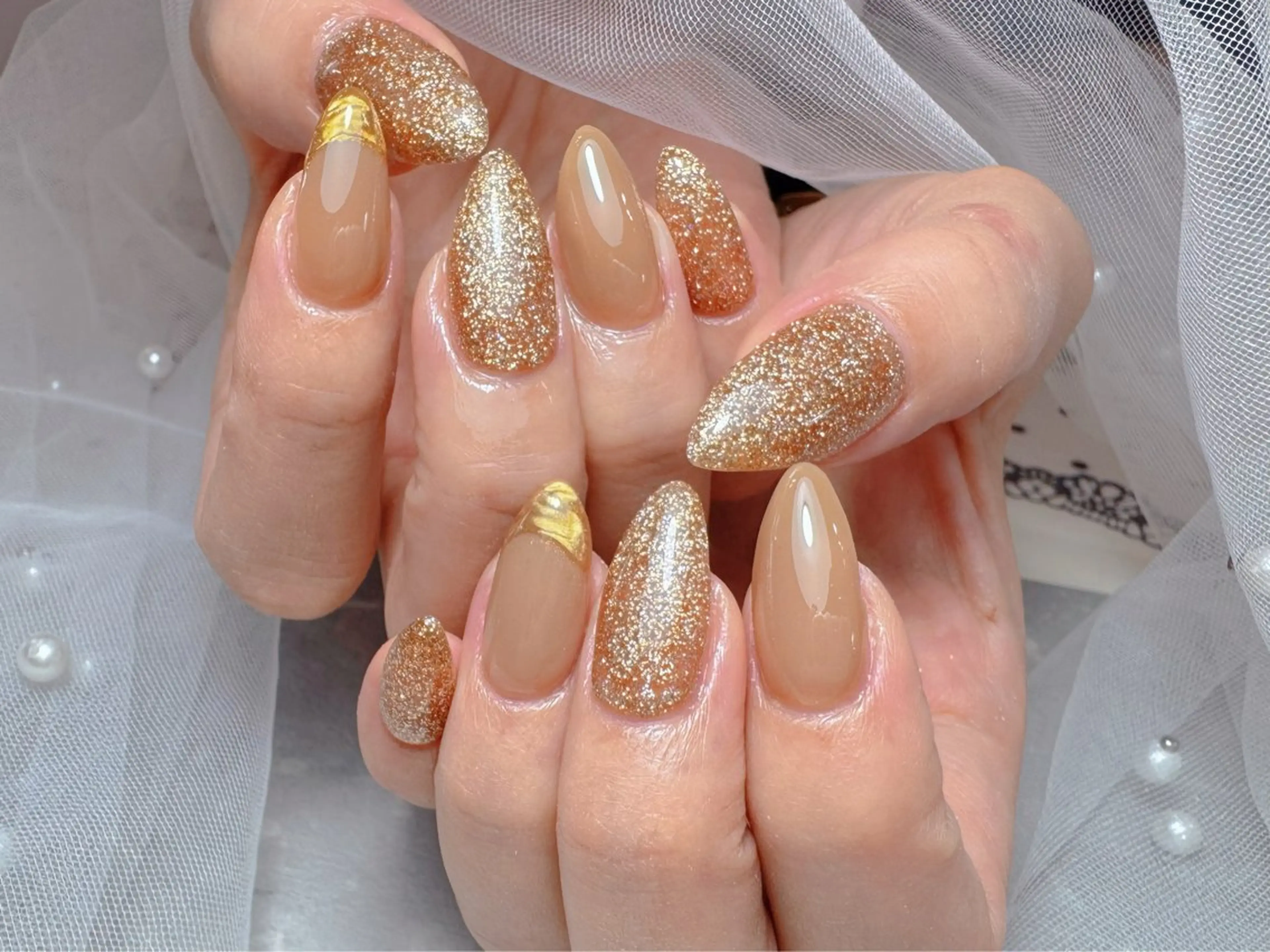 ネイル ハンドネイル マジックミラー所属・マジック ミラーのネイルデザイン