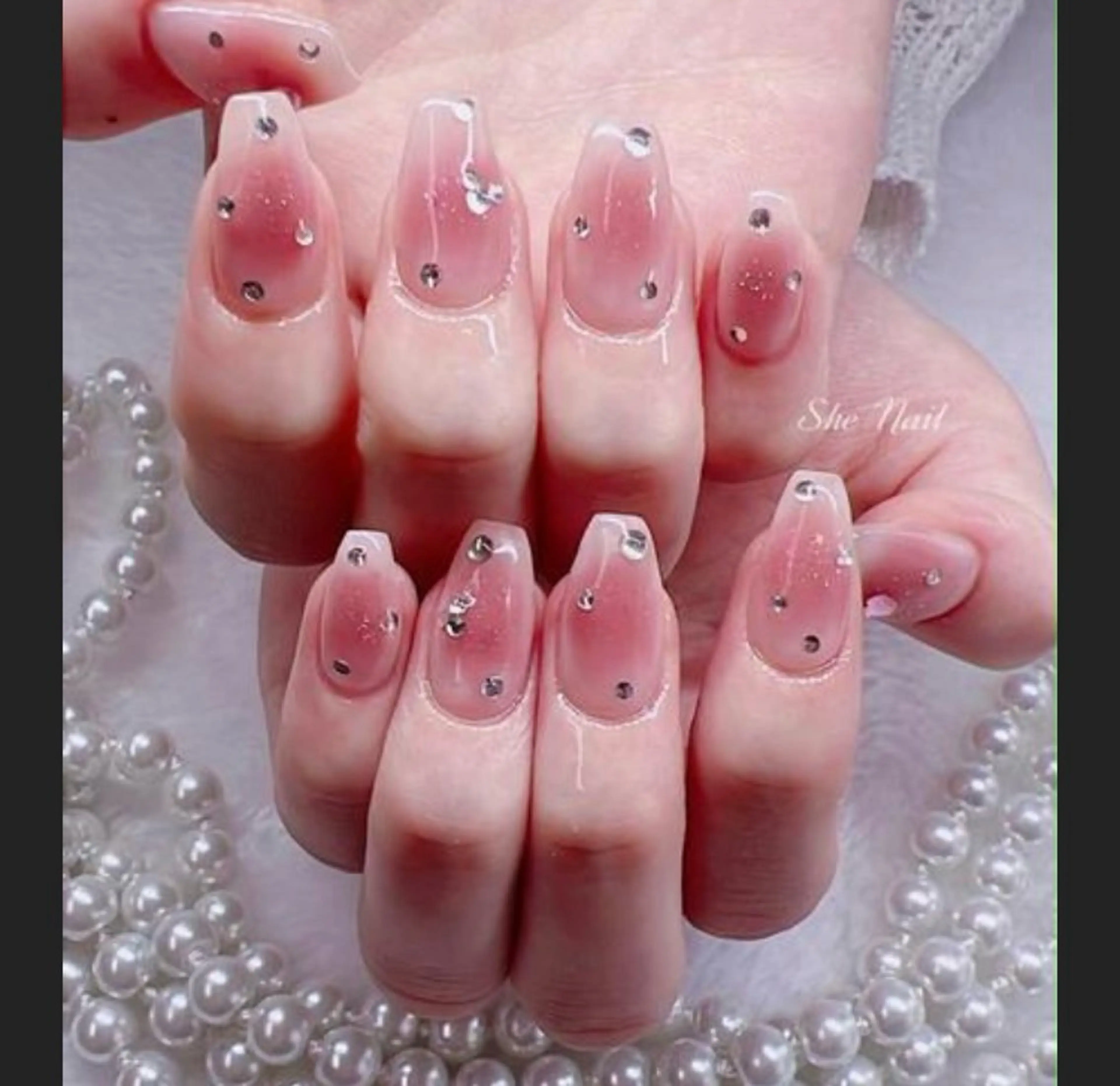 ネイル ハンドネイル Pretty J nail salon（長さ出し専門店）所属・Pretty J （長さ出し専門店）のネイルデザイン