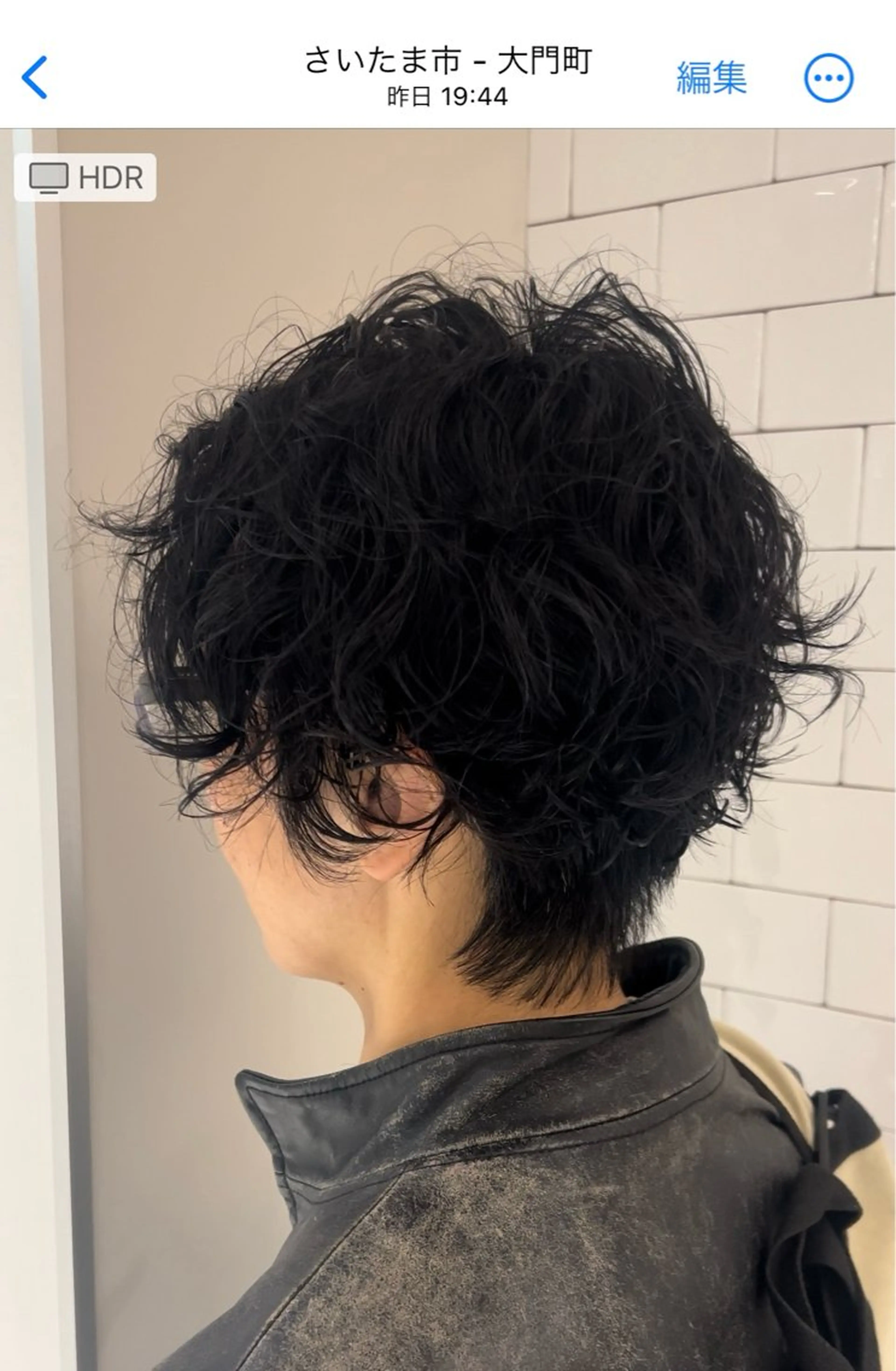 ショート パーマ SALOWIN大宮東口店所属・骨格補正カット✂︎ 🌟菅野陽介🌟のヘアスタイル